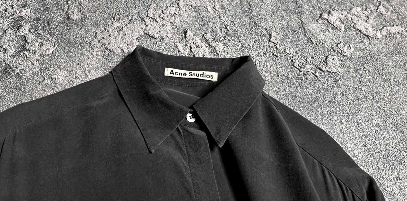 Acne Studios Acne Studios addle cdc aw15 silk blouse 36 Size XS / US 0-2 / IT 36-38 - 6 Thumbnail