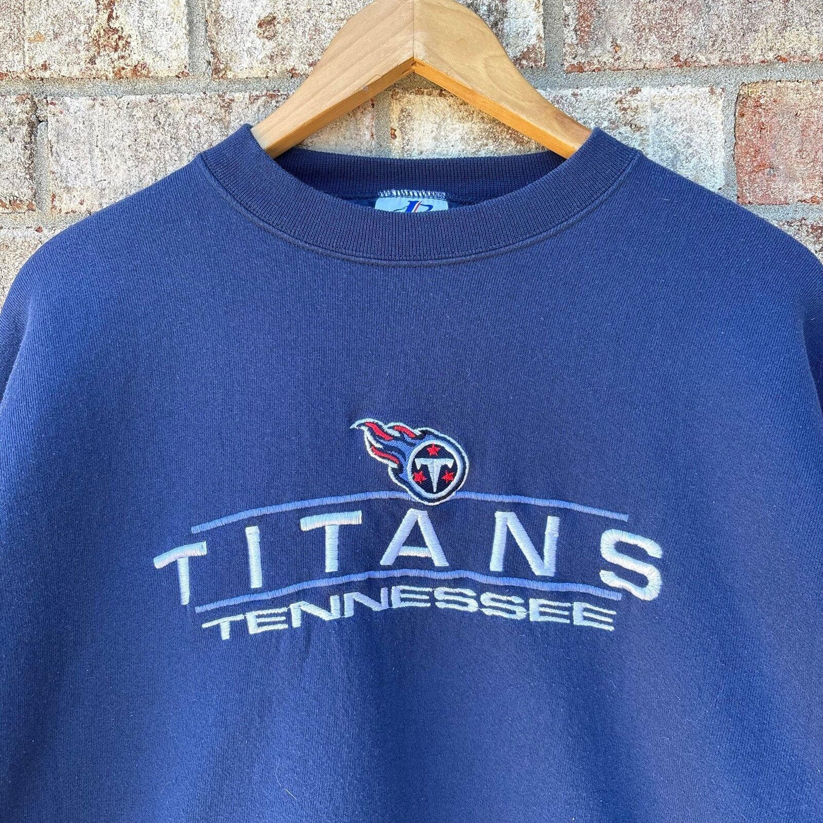 Logo Athletic Vintage 90s Tennessee Titans sweatshirt Size US XL / EU 56 / 4 - 2 Thumbnail