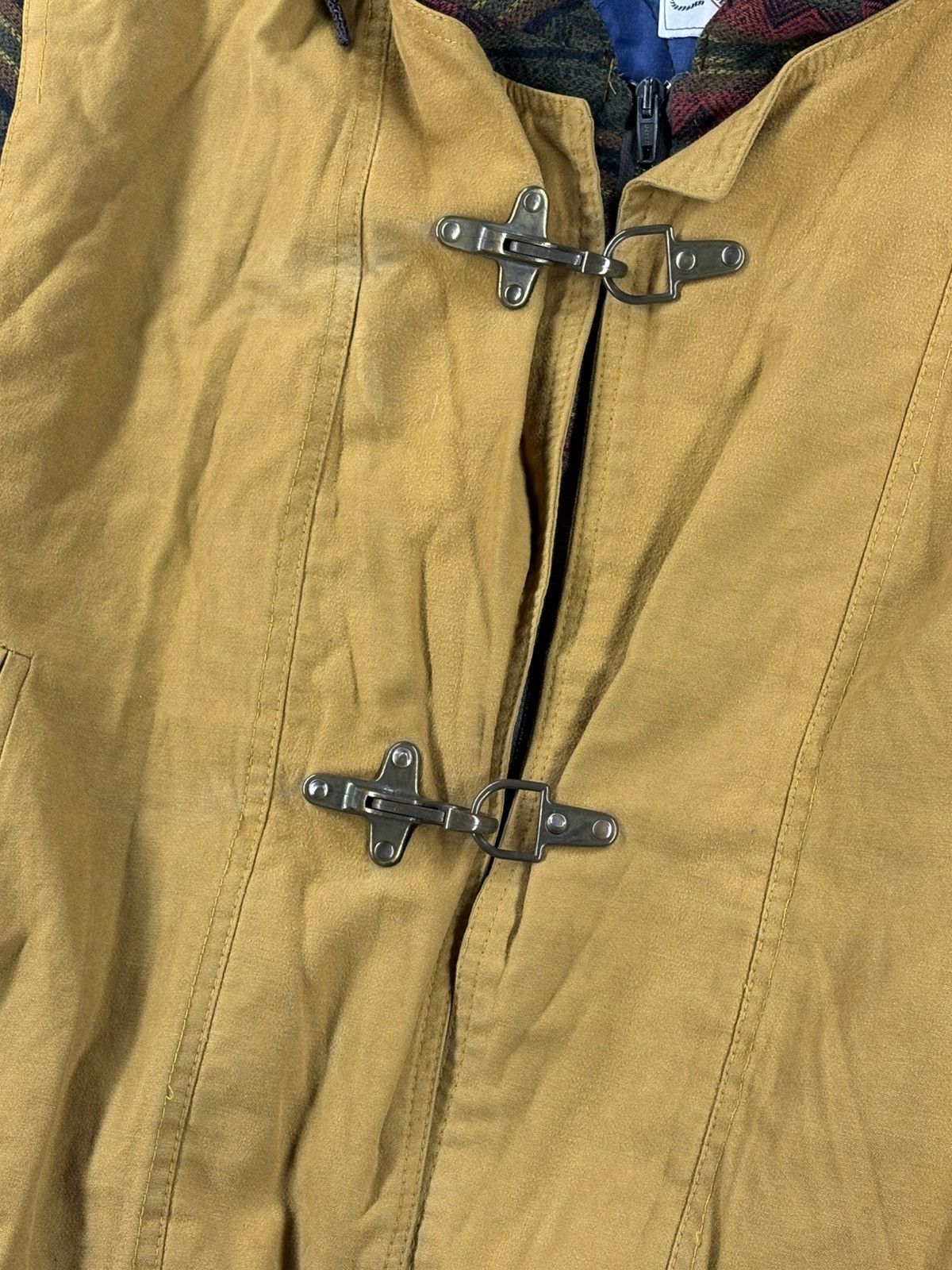 Japanese Brand FIRE MAN claps bomber jacket carabiner rare lampo vintage Size US L / EU 52-54 / 3 - 4 Thumbnail