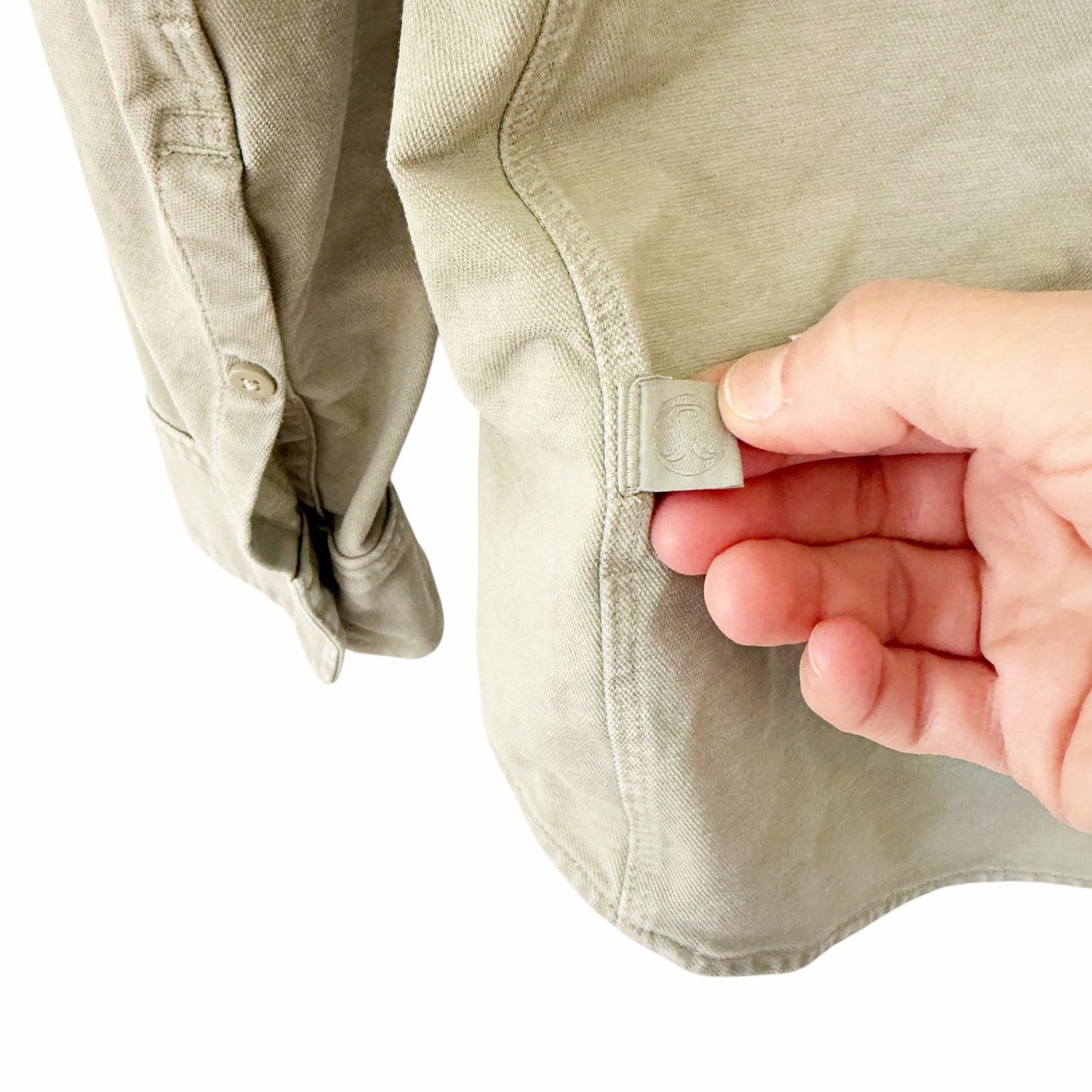 Lululemon Lululemon Light Green Commission Long Sleeve Button Down L Size US L / EU 52-54 / 3 - 3 Thumbnail