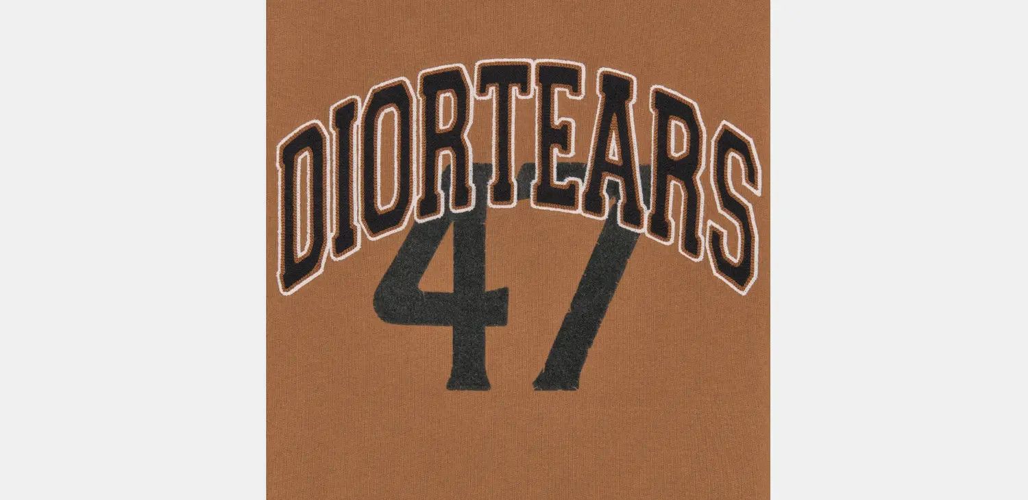 DENIM TEARS × Dior o1w1db10824 Oversized Sweatshirt in Multicolor Size US XXL / EU 58 / 5 - 3 Thumbnail