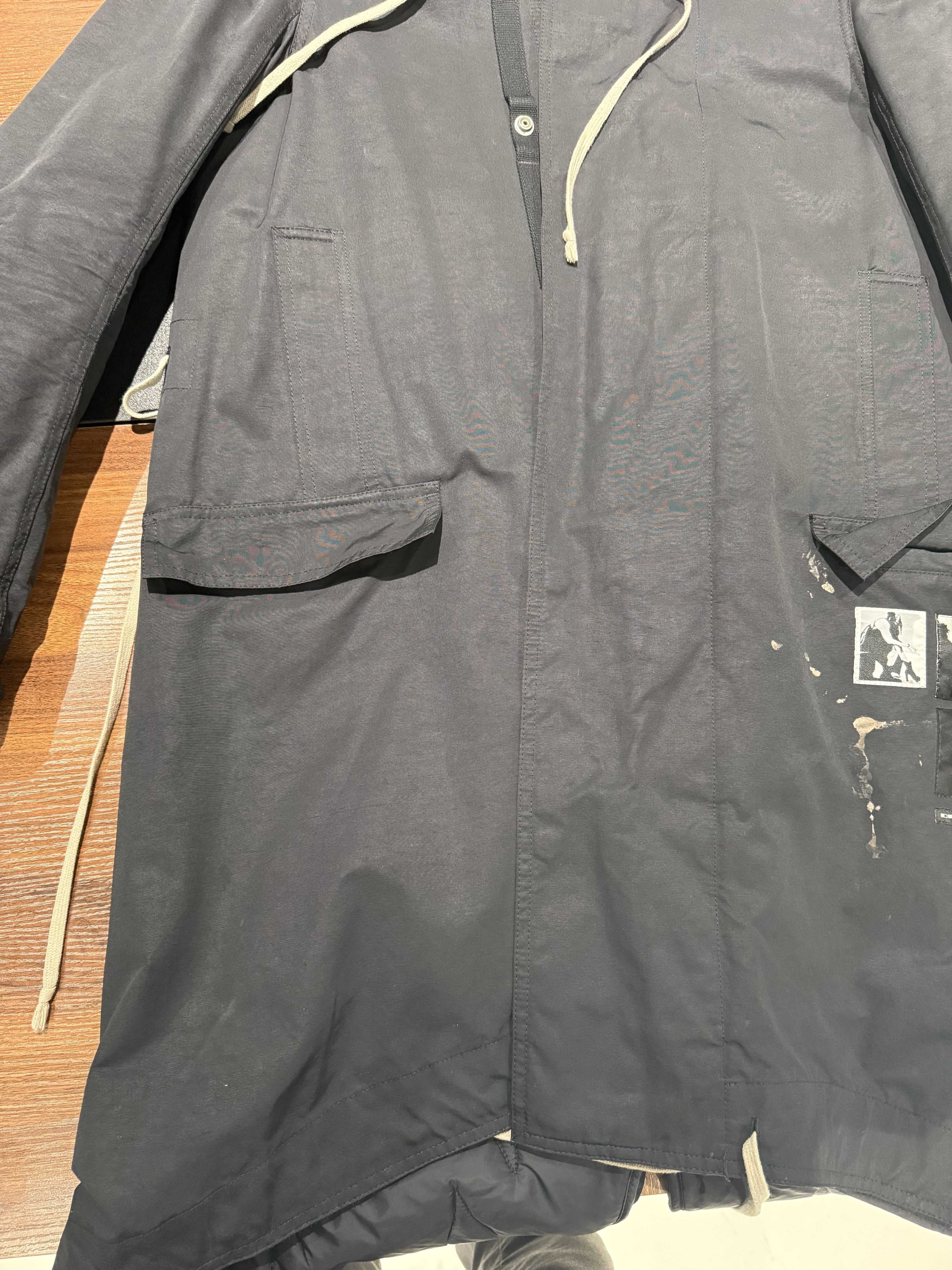 Rick Owens Drkshdw RICK OWENS DRKSHDW ZIP UP PADDED PARKA Size US XL / EU 56 / 4 - 4 Thumbnail