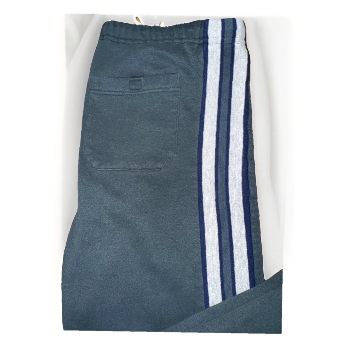Vintage VINTAGE Russell Sweatpants Green XL 36x34 Side Stripe 80s Gymwear Men activewear Athletic Regular Knit Pants Size US 36 / EU 52 - 2 Thumbnail