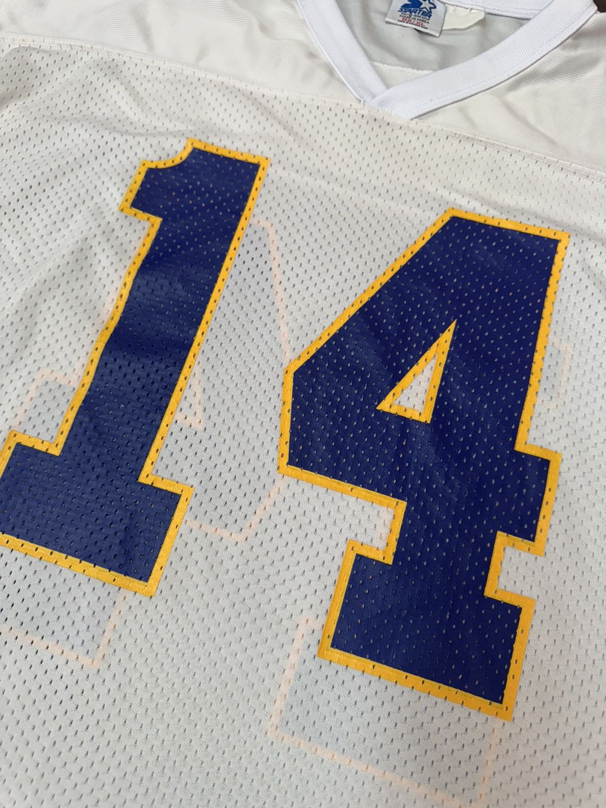 Starter Vintage 90s Minnesota Vikings Brad Johnson #14 NFL Jersey Size US XL / EU 56 / 4 - 3 Thumbnail