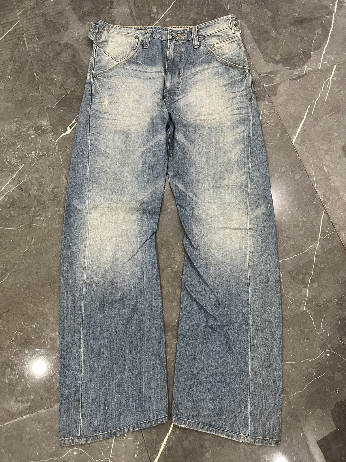 Levi's LEVIS ENGINEERED DOUBLE BUCKLE BACK Size US 32 / EU 48 - 2 Thumbnail