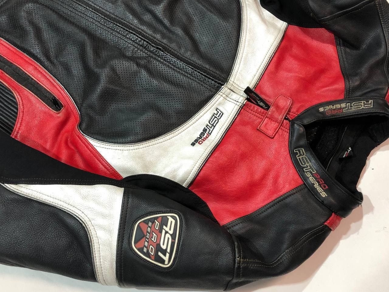 Other RST Pro Series Moto Leather Jacket Racing Vintage Size US XL / EU 56 / 4 - 8 Thumbnail