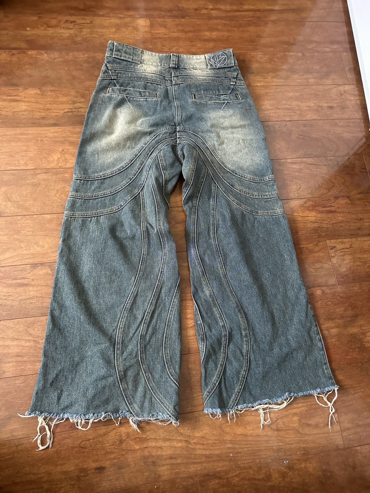 No Faith Studios No Faith Studios flared denim Size US 30 / EU 46 - 2 Thumbnail