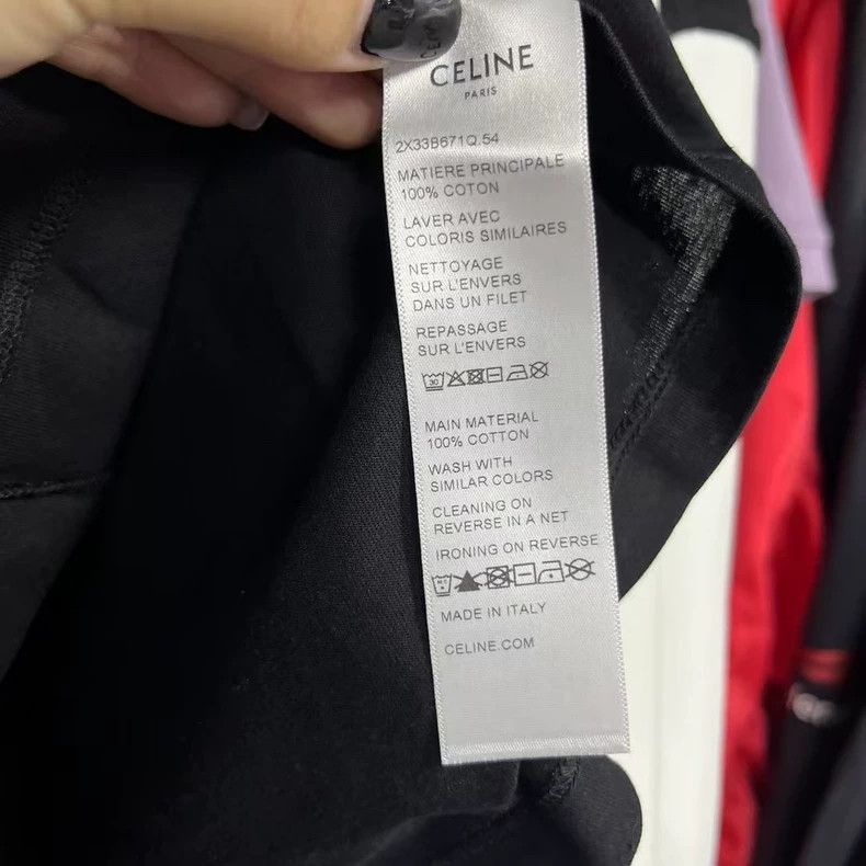 Celine Celine Black Logo Print Crop Tank Top Size M / US 6-8 / IT 42-44 - 4 Thumbnail