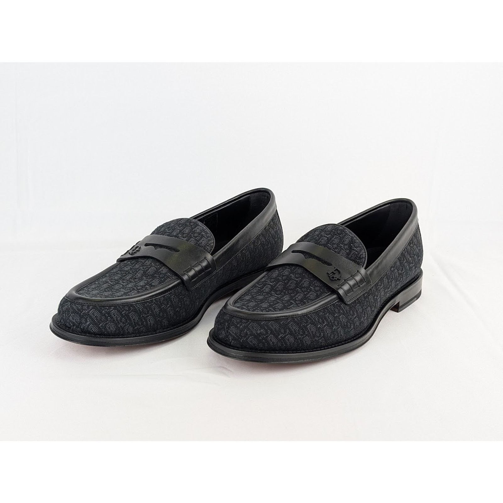Dior o1rshd1 Granville Loafer Do Jacquard in Black Size US 8 / EU 41 - 9 Thumbnail