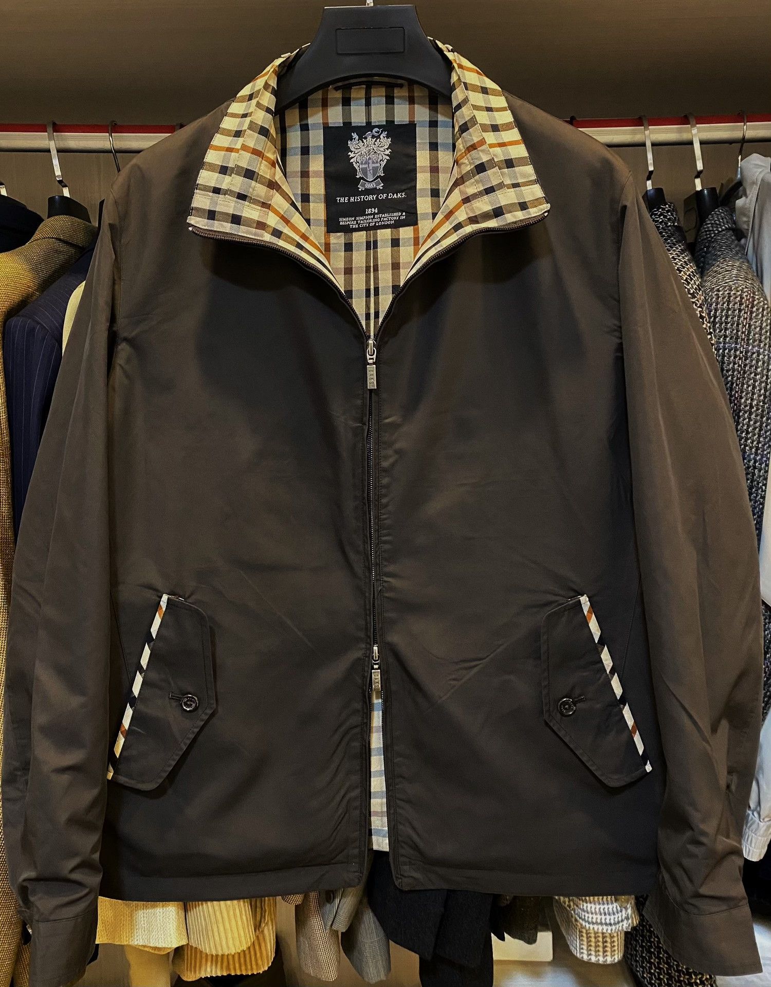 DAKS DAKS LONDON Business Casual Jacket Size US L / EU 52-54 / 3 - 1 Thumbnail