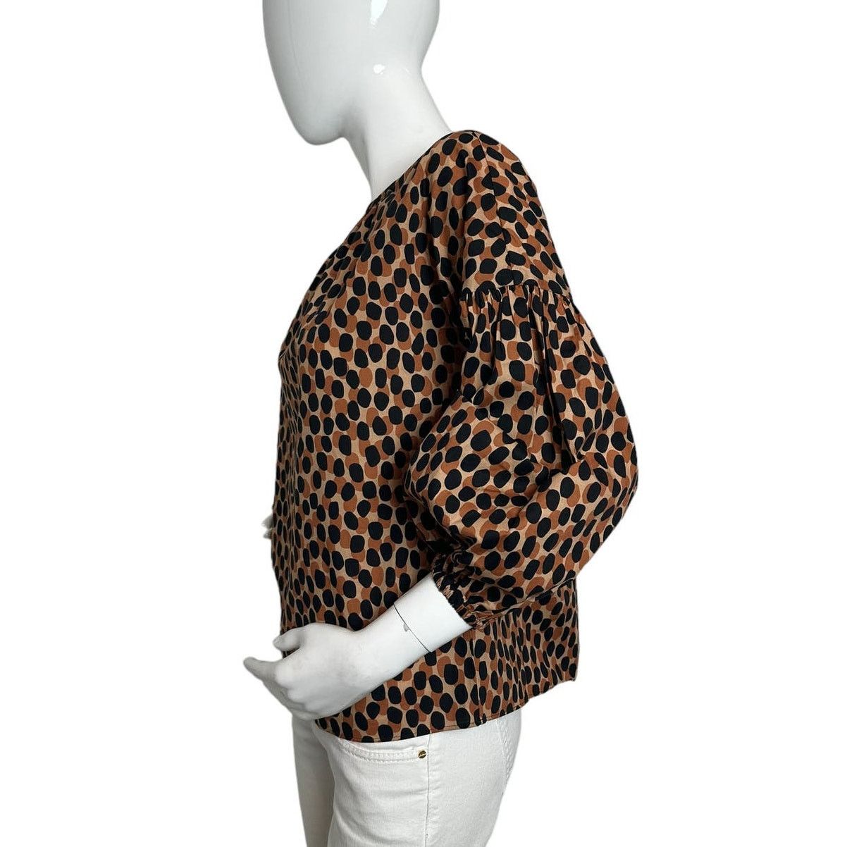 Kate Spade Kate Spade Dotty Leopard Around Town Top Small Size S / US 4 / IT 40 - 4 Thumbnail
