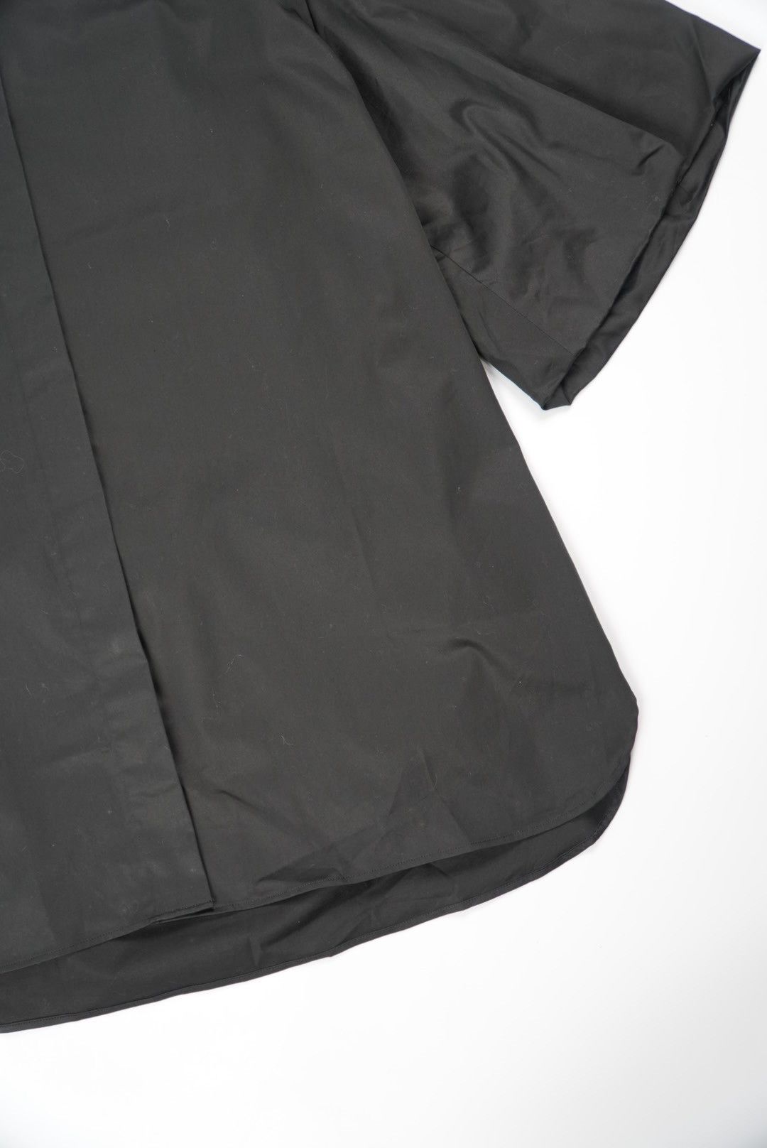 The Row The Row Collarless Black Short Sleeve Polo Size US S / EU 44-46 / 1 - 6 Thumbnail