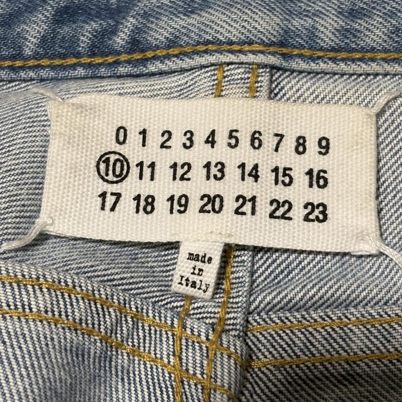 Maison Margiela Maison Margiela Straight Leg Cut Denim Pants Size US 33 - 4 Thumbnail