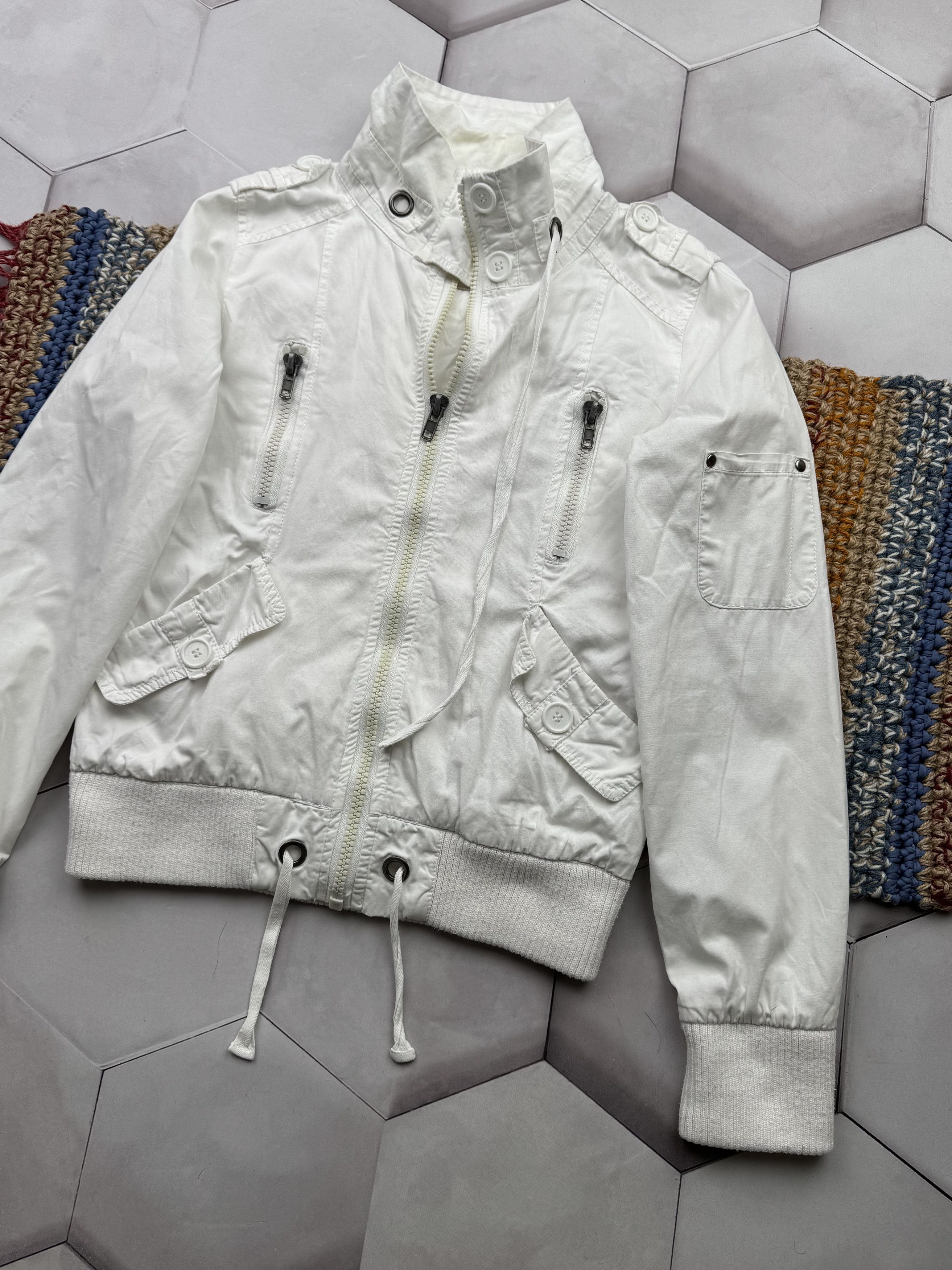 Vintage Vintage Cropped Jacket Size M / US 6-8 / IT 42-44 - 3 Thumbnail