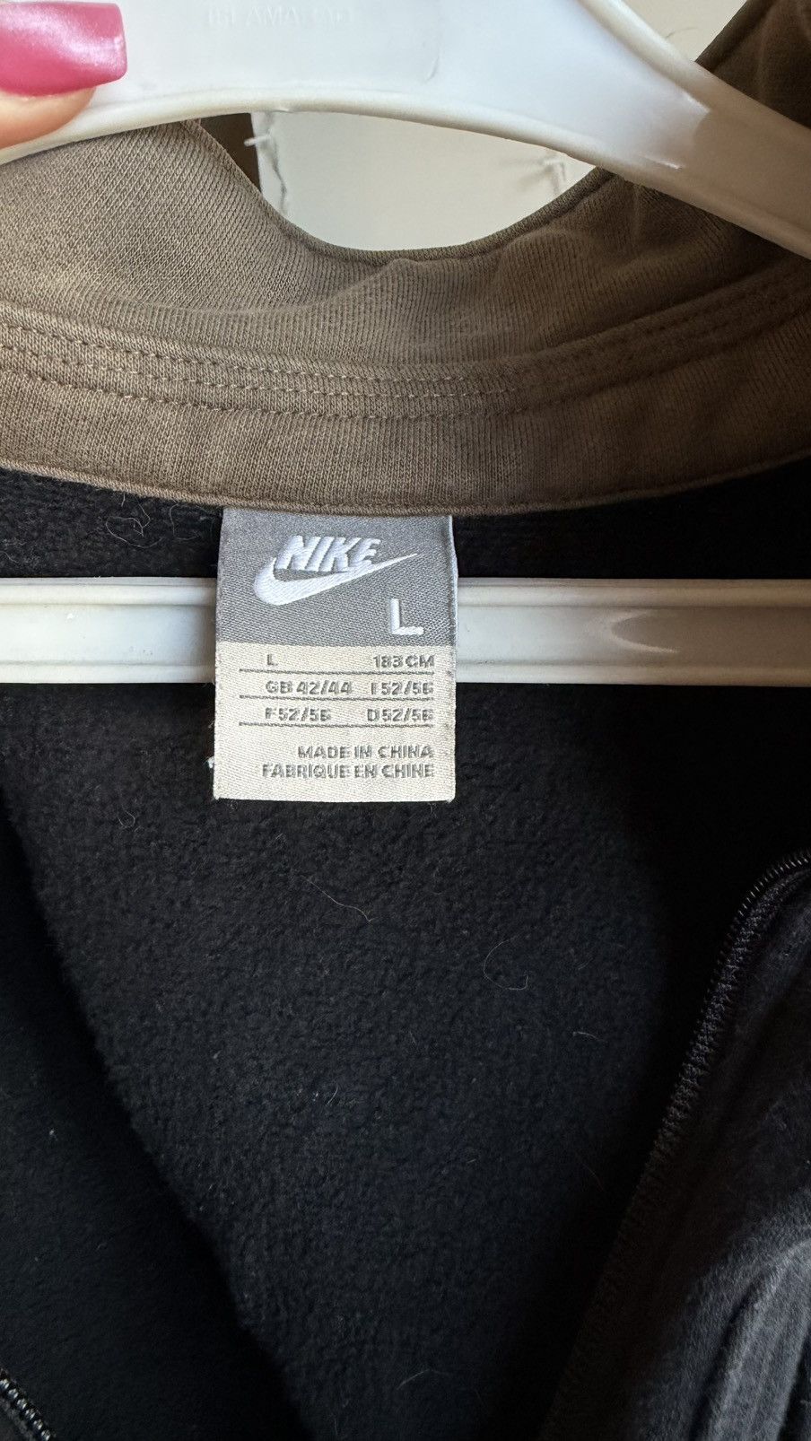 Nike Nike Air Zip up Size US L / EU 52-54 / 3 - 3 Thumbnail