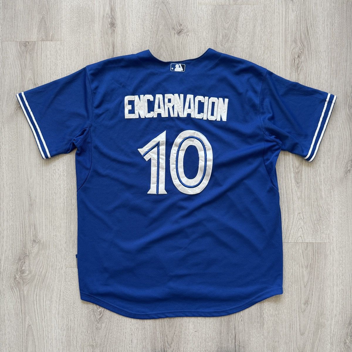 Majestic Vintage Majestic Toronto Blue Jays #10 Encarnacion Jersey Size US XL / EU 56 / 4 - 2 Thumbnail
