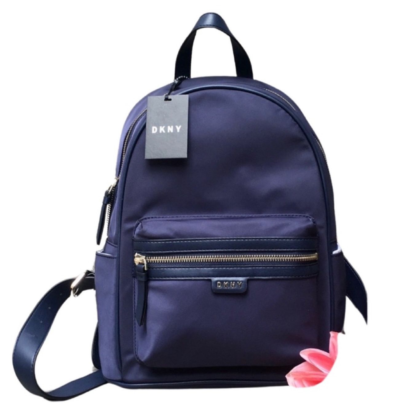 DKNY DKNY Navy Blue Back Pack Size ONE SIZE - 1 Thumbnail