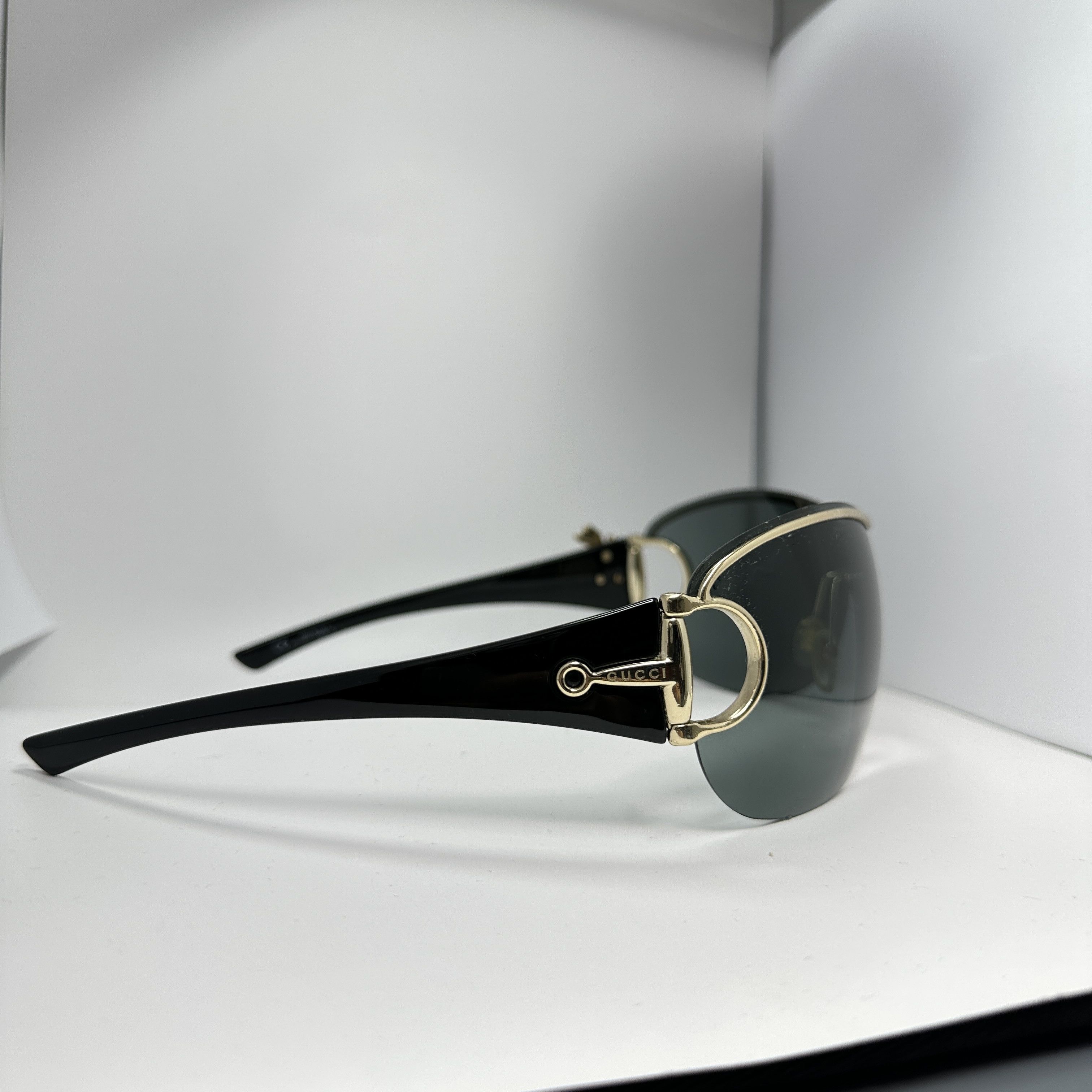 Gucci Vintage Avant Garde Gucci Mask Sunglasses 00s Size ONE SIZE - 6 Thumbnail