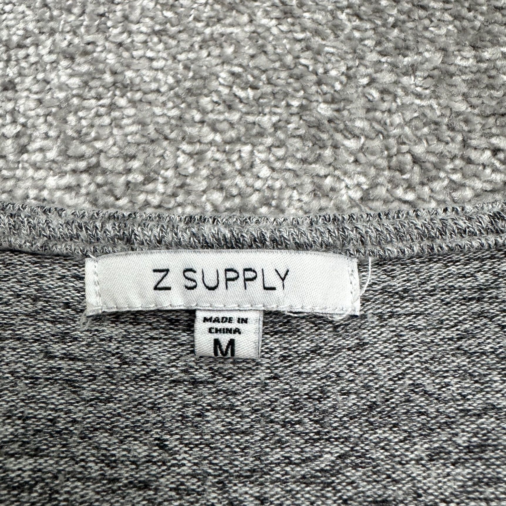 Express Z Supply Sweater Dress Women Medium Heather Gray Mini A-Line Pockets Knit Casual Size S / US 4 / IT 40 - 6 Thumbnail