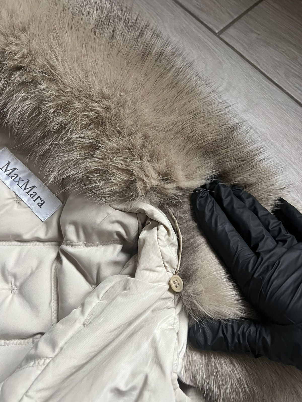 Max Mara Max Mara Vintage Coat 42/500 Very Rare Fox Fur Goose Down Size M / US 6-8 / IT 42-44 - 19 Thumbnail