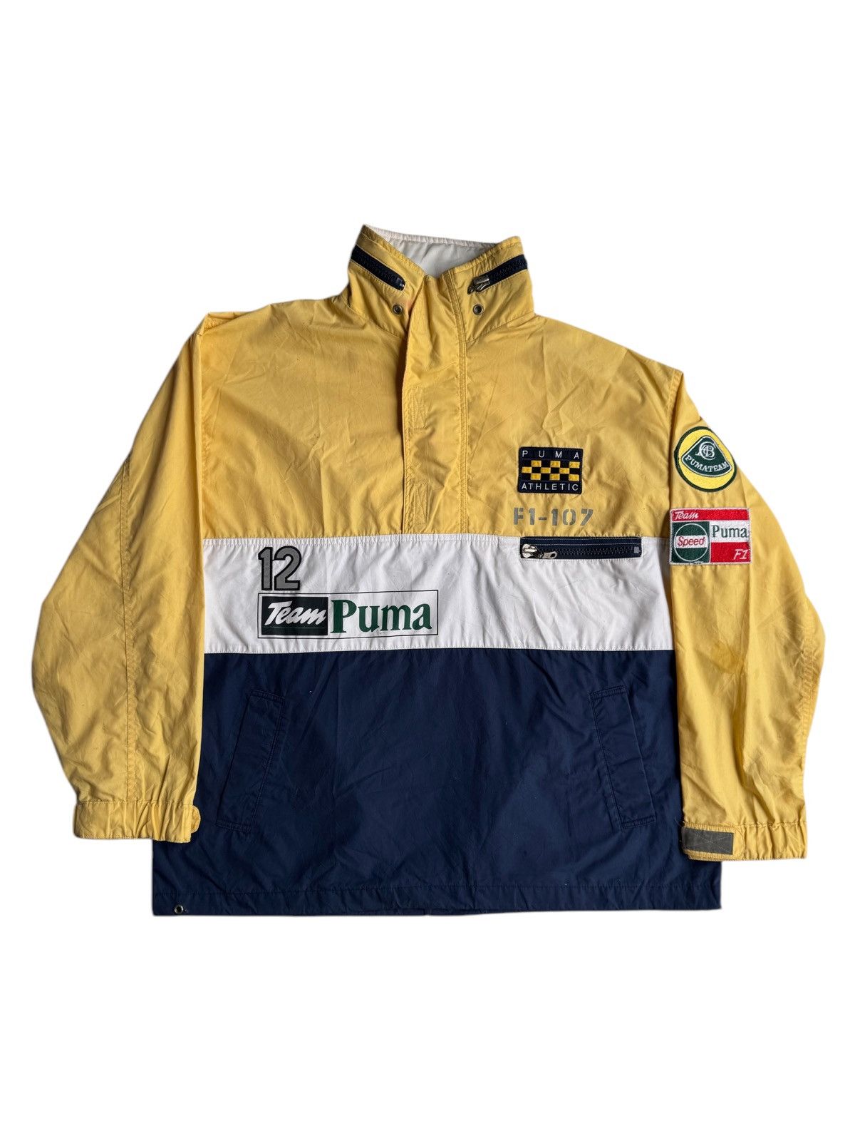 Puma VERY RARE VINTAGE JACKET PUMA TEAM SPEED LOTUS RACING Size US L / EU 52-54 / 3 - 1 Thumbnail