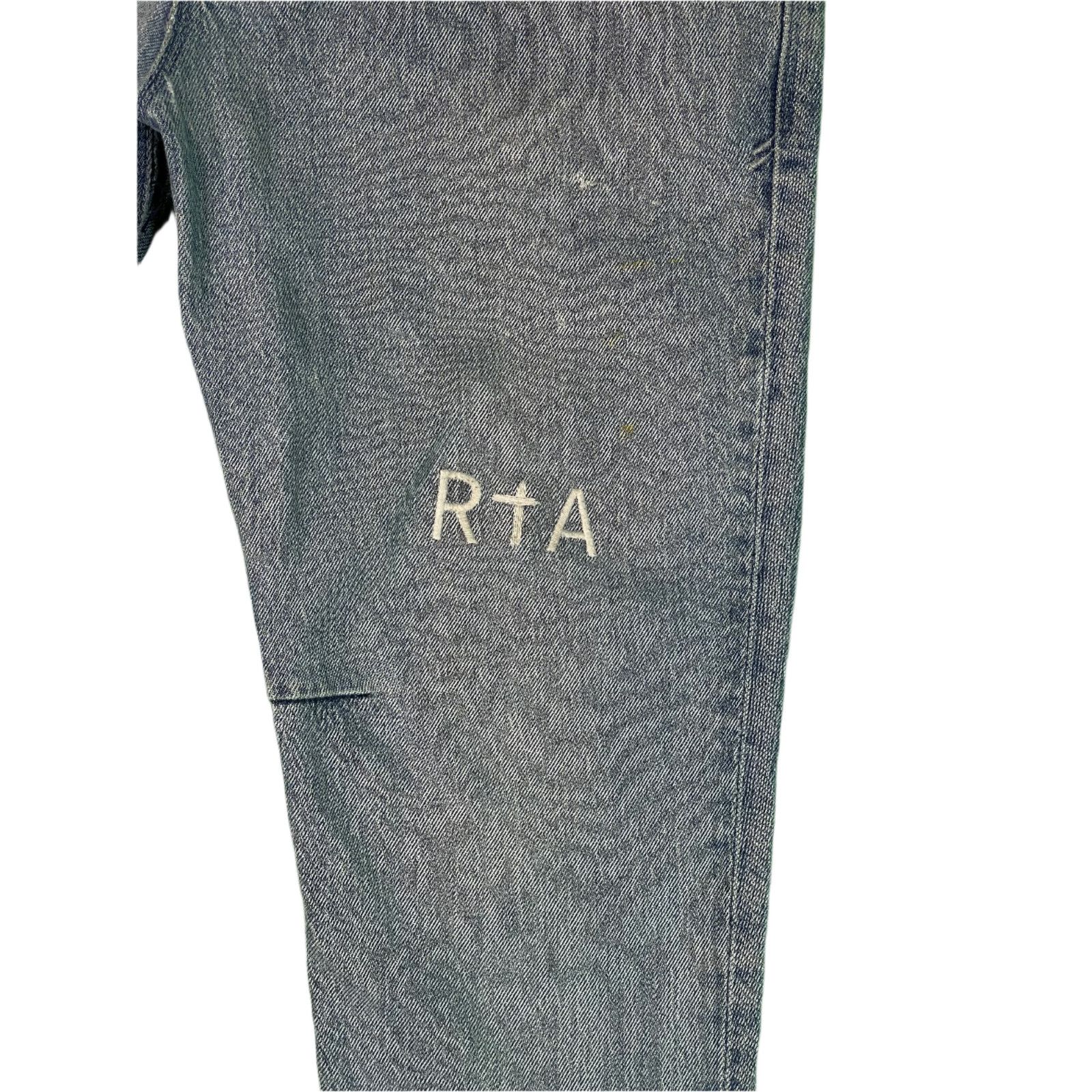 Rta RTA Light Wash Blue Jeans Size US 34 / EU 50 - 3 Thumbnail