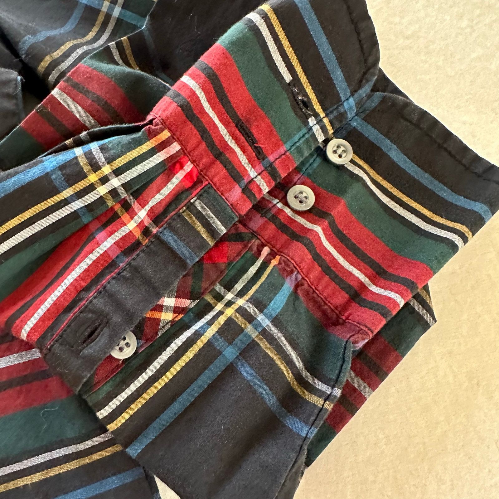 J.Crew J.Crew Perfect Shirt in Stewart Plaid Tartan Cotton Size 8 Size M / US 6-8 / IT 42-44 - 10 Thumbnail