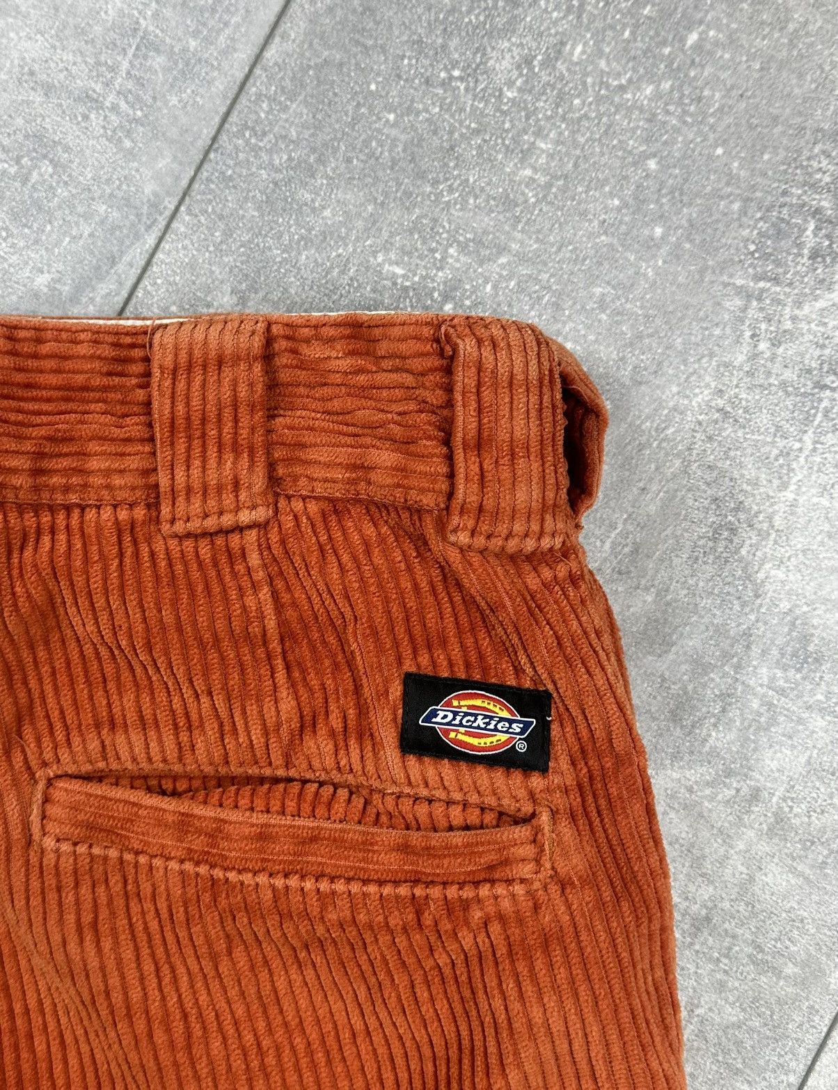 Dickies Dickies Orange Small Logo Corduroy Pants Size US 30 / EU 46 - 11 Thumbnail