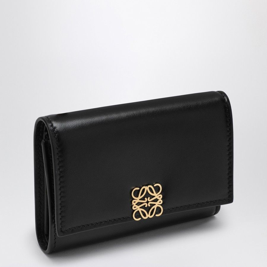 Loewe o1d2blof0824 Size: OS / Leather Puffer Small Wallet in Black Size ONE SIZE - 1 Thumbnail