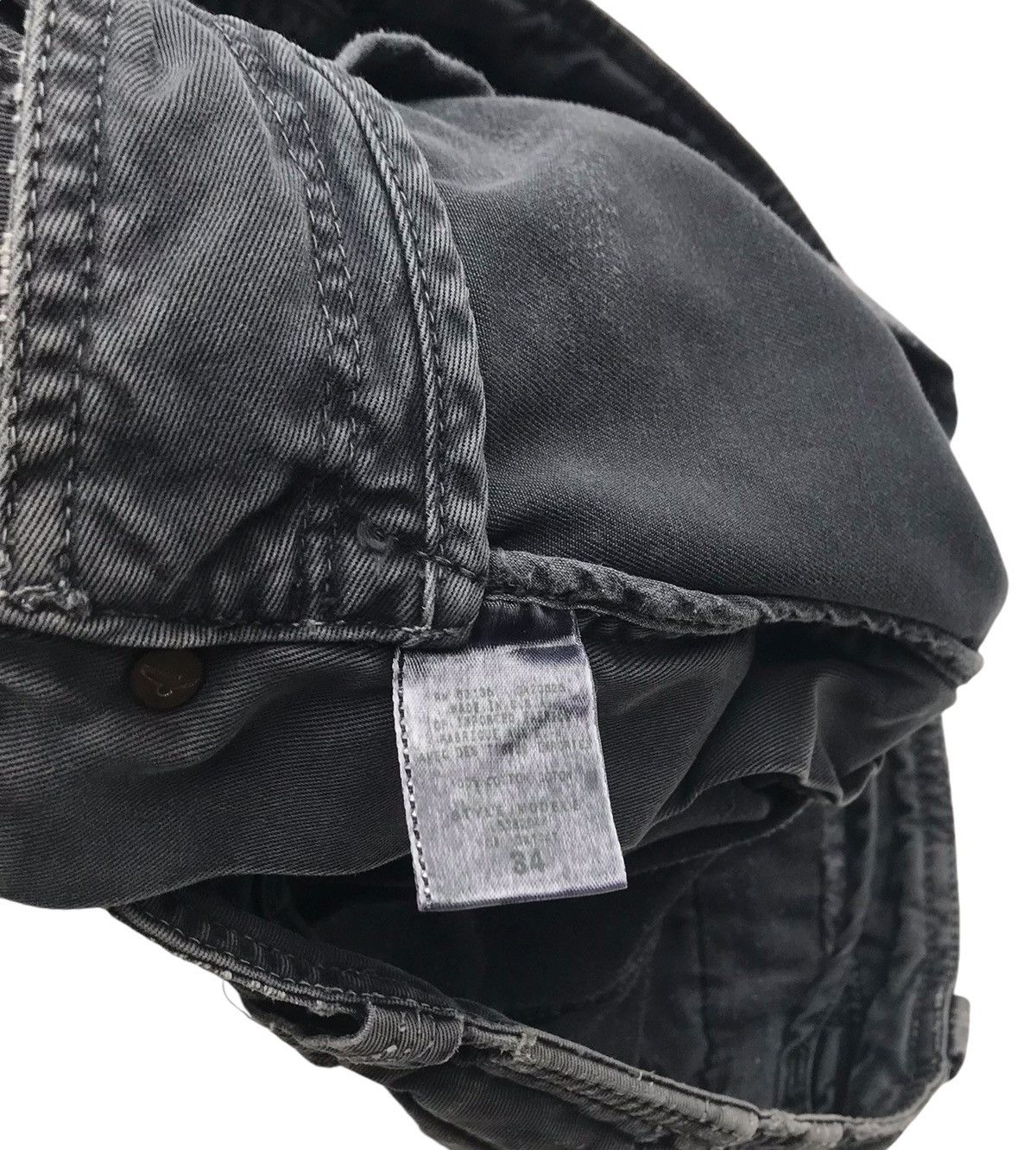 Designer LA Denim Artelier Ripped Streetwear Distressed Pants Size US 35 - 15 Thumbnail