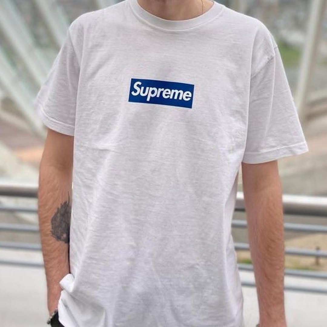 47 Brand × New York Yankees × Supreme Supreme Yankees Box Logo Tee White SS15 Size US XL / EU 56 / 4 - 11 Thumbnail