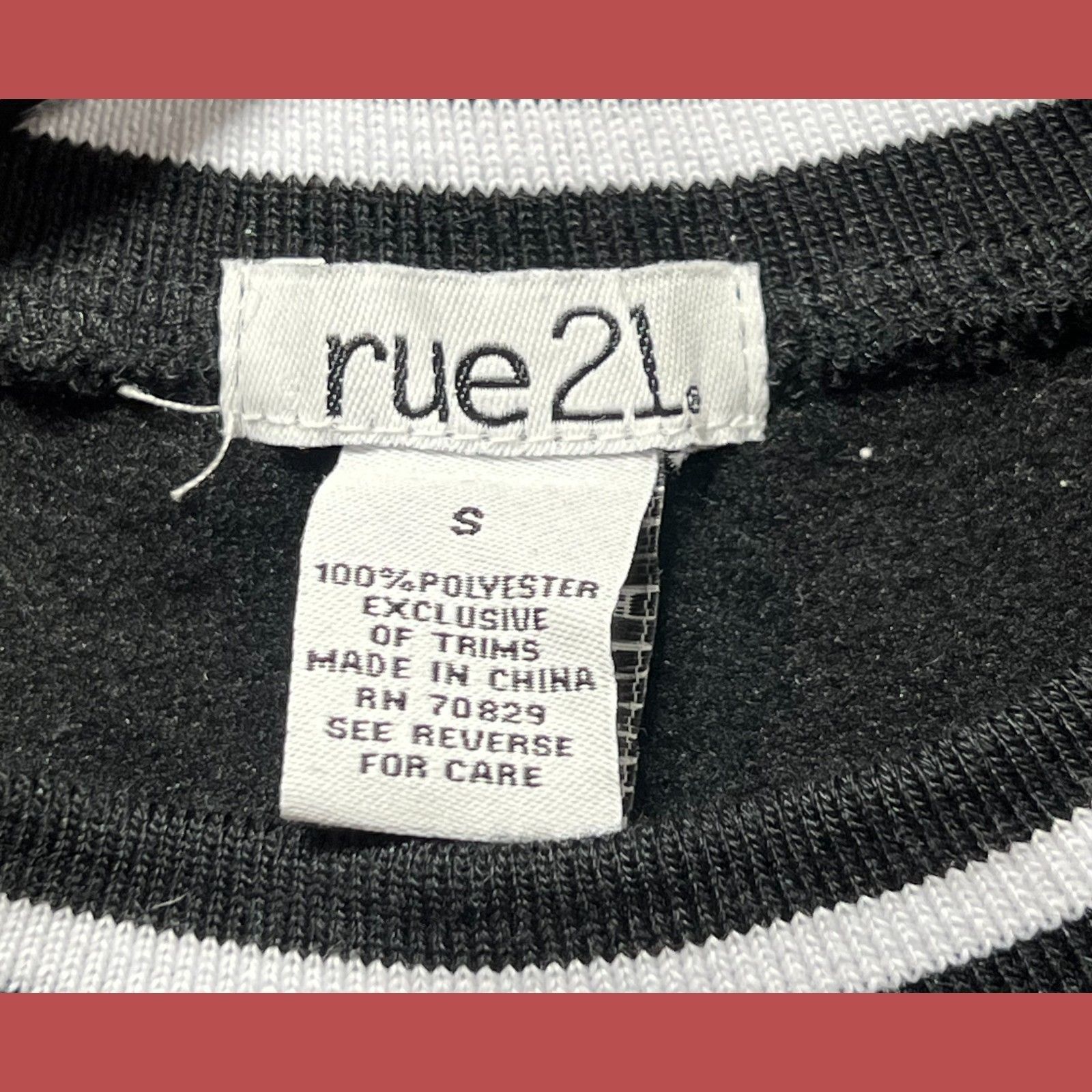 rue21 Rue 21 - Women's Long Sleeve Sweater - Black - Small Size S / US 4 / IT 40 - 9 Thumbnail