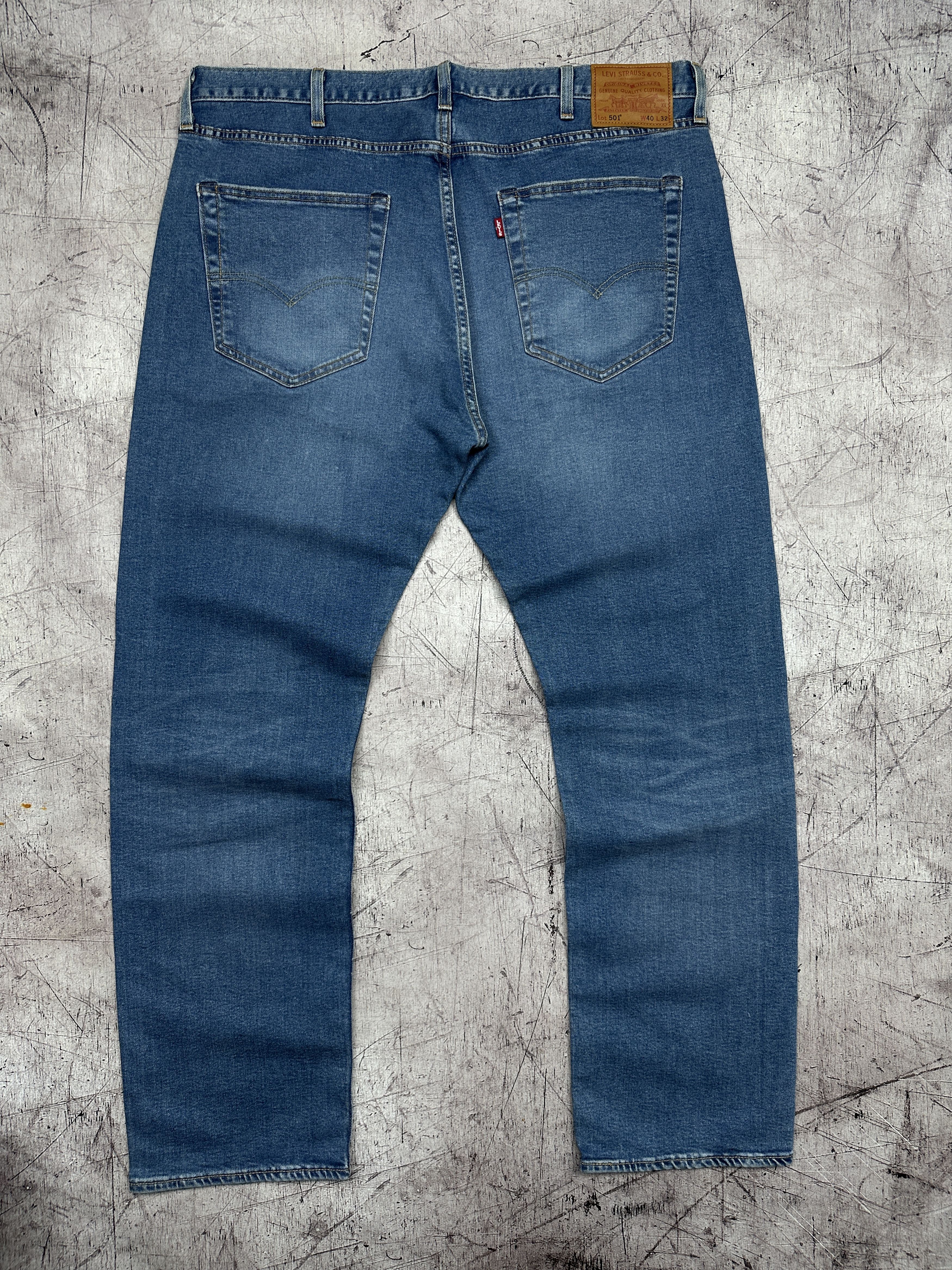 Levi's Levi's 501 Mens Premium Denim Pants Big E Jeans Size 40 x 32 Size US 40 / EU 56 - 1 Thumbnail