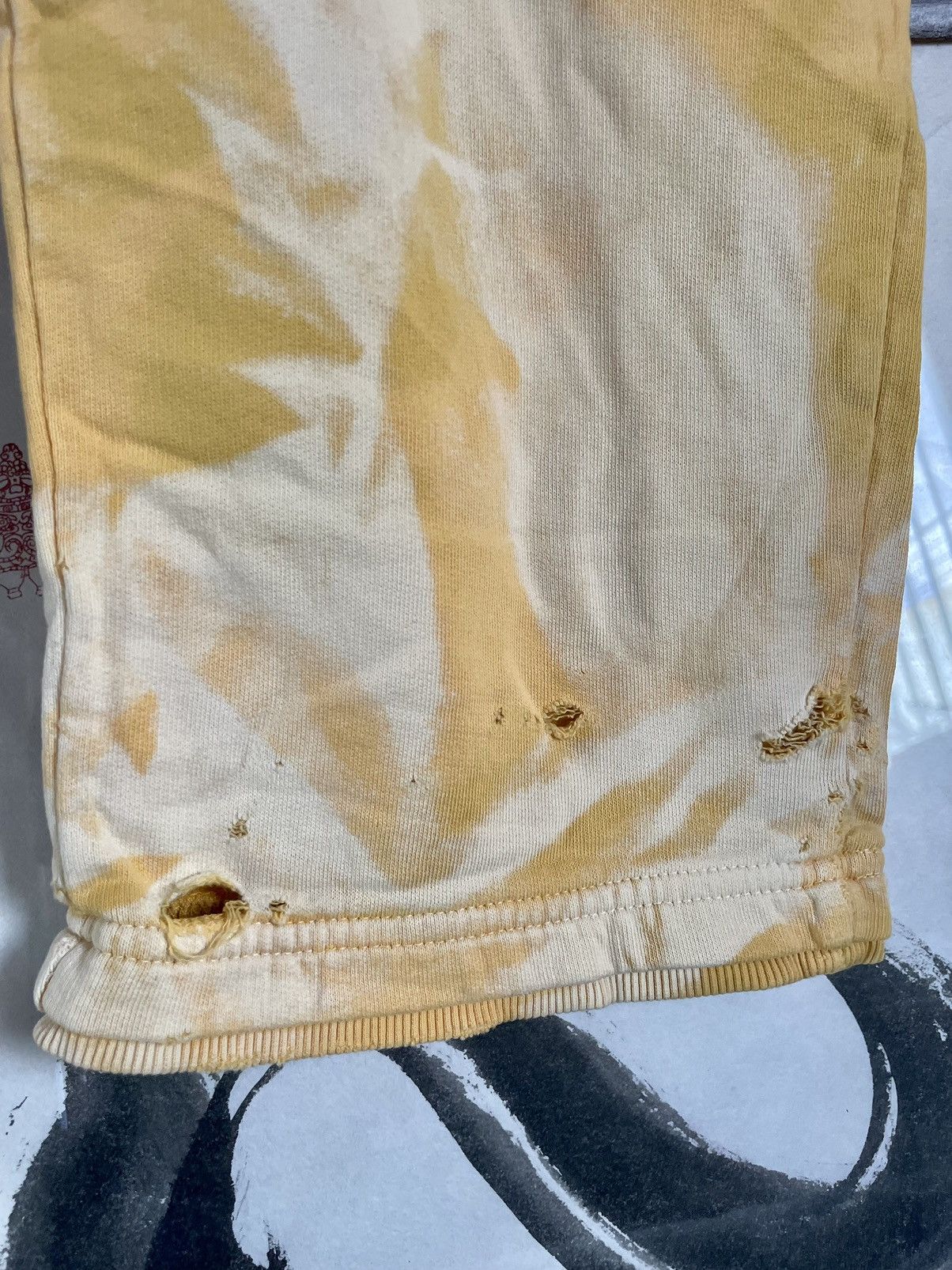 424 424 on Fairfax X ARMES bleached tye dye sweatpants (flawed) Size US 34 / EU 50 - 5 Thumbnail