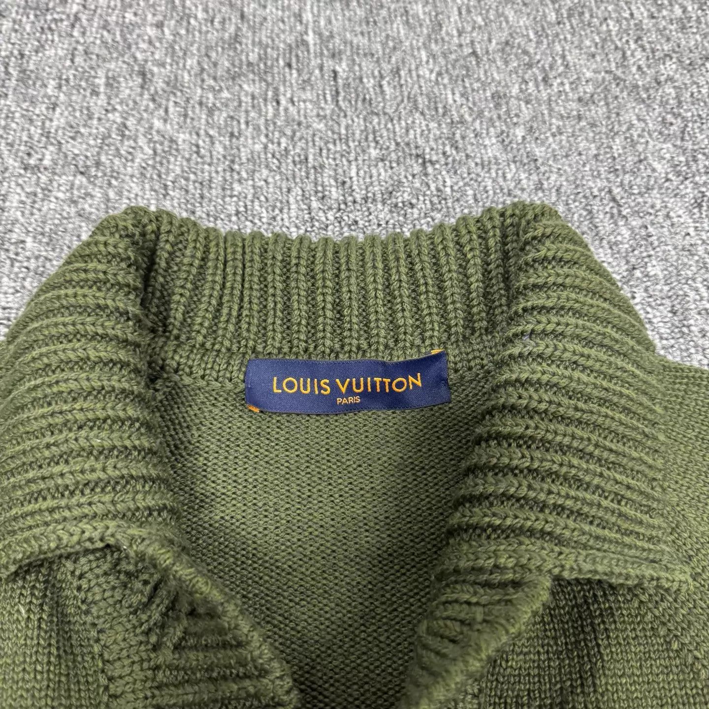 Louis Vuitton LV x nigo knit cardigan military green tiger XL Size US XL / EU 56 / 4 - 6 Thumbnail