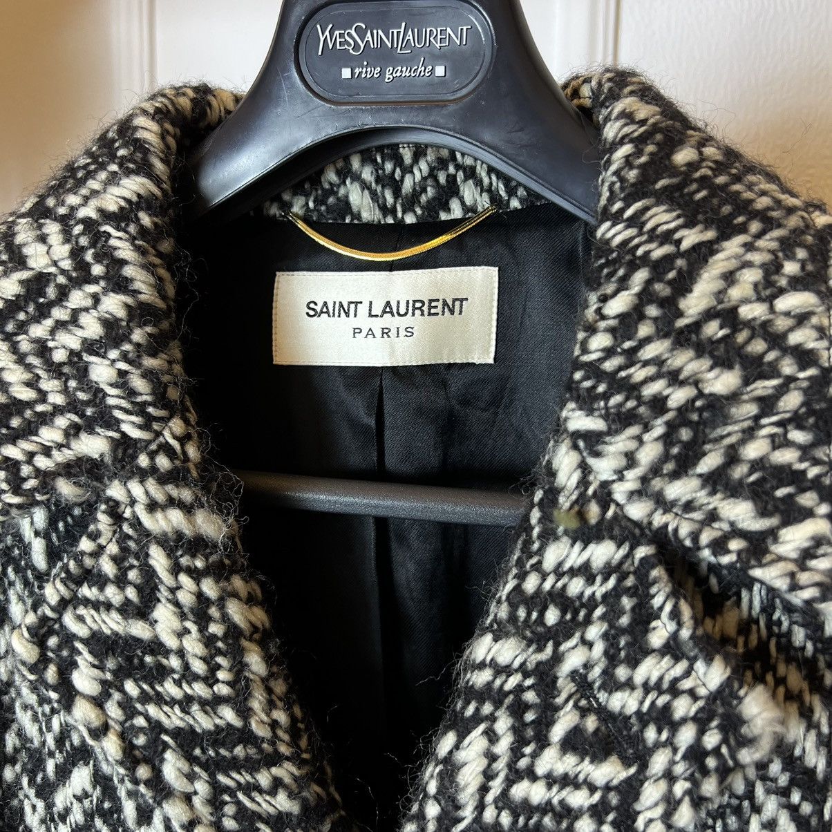 Saint Laurent Paris Saint Laurent Black White Coat Size M / US 6-8 / IT 42-44 - 3 Thumbnail