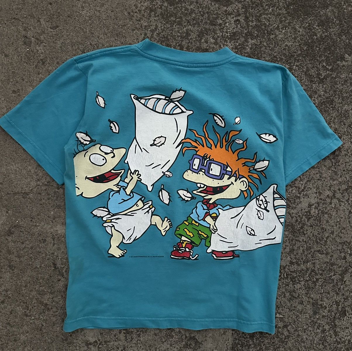 Nickelodeon Vintage 1997 Nickelodeon Rugrats All Over Print T-Shirt Size US S / EU 44-46 / 1 - 2 Thumbnail