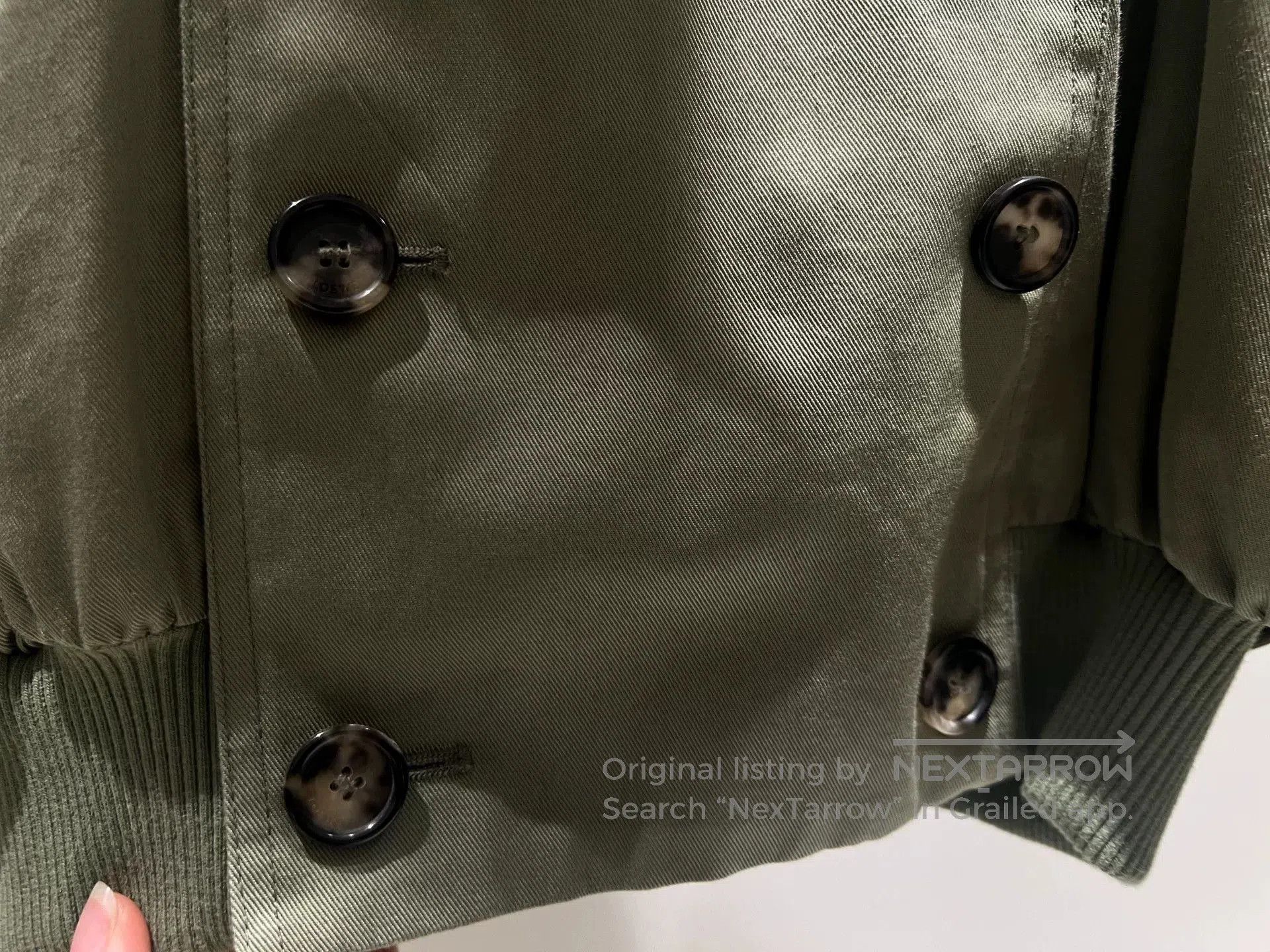 Loewe LOEWE Khaki Short Trench Jacket. Size US XS / EU 42 / 0 - 4 Thumbnail
