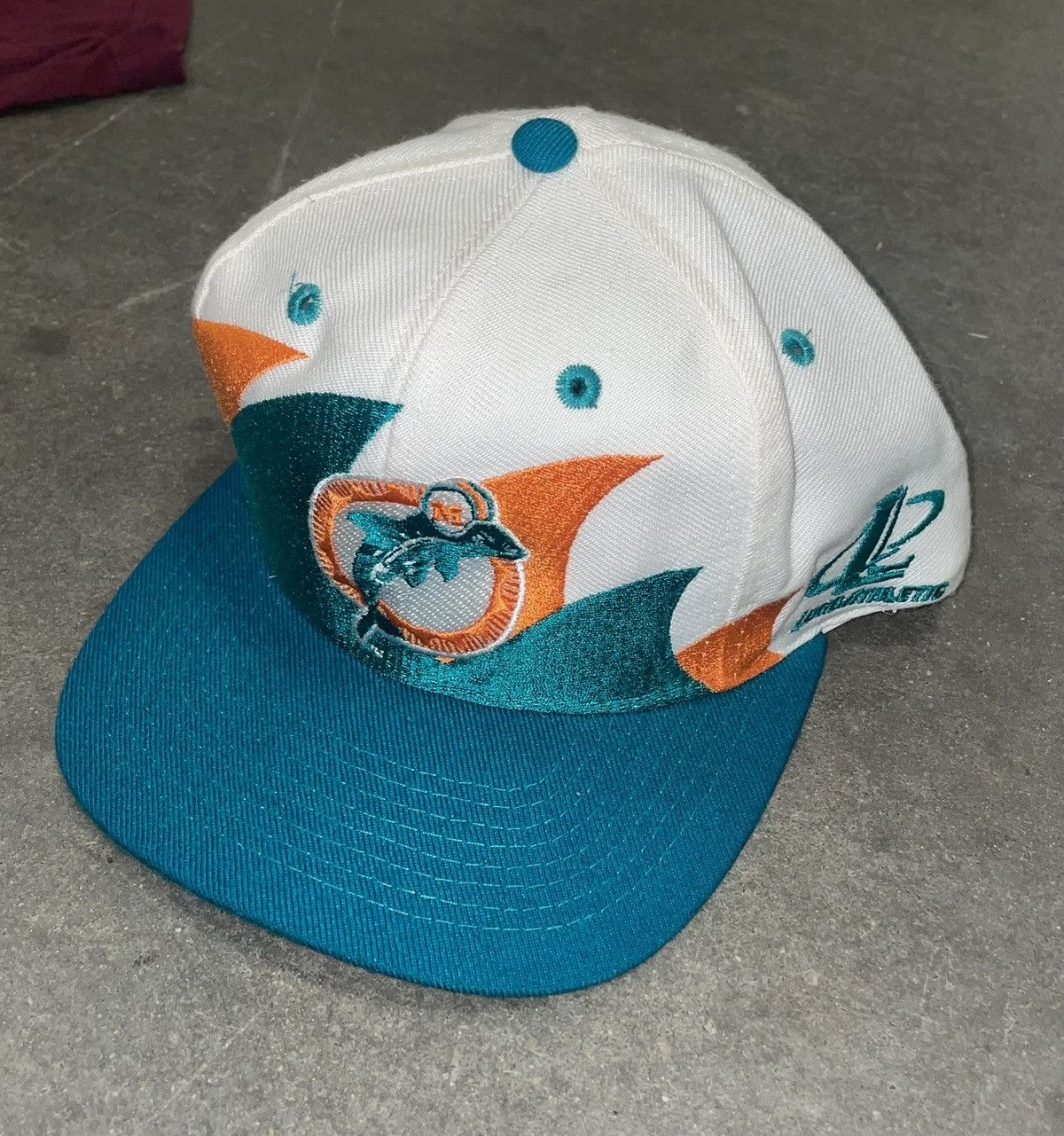 NFL MIAMI DOLPHINS DOUBLE SHARK TOOTH NFL ONE SIZE FITS ALL HAT Size ONE SIZE - 1 Thumbnail