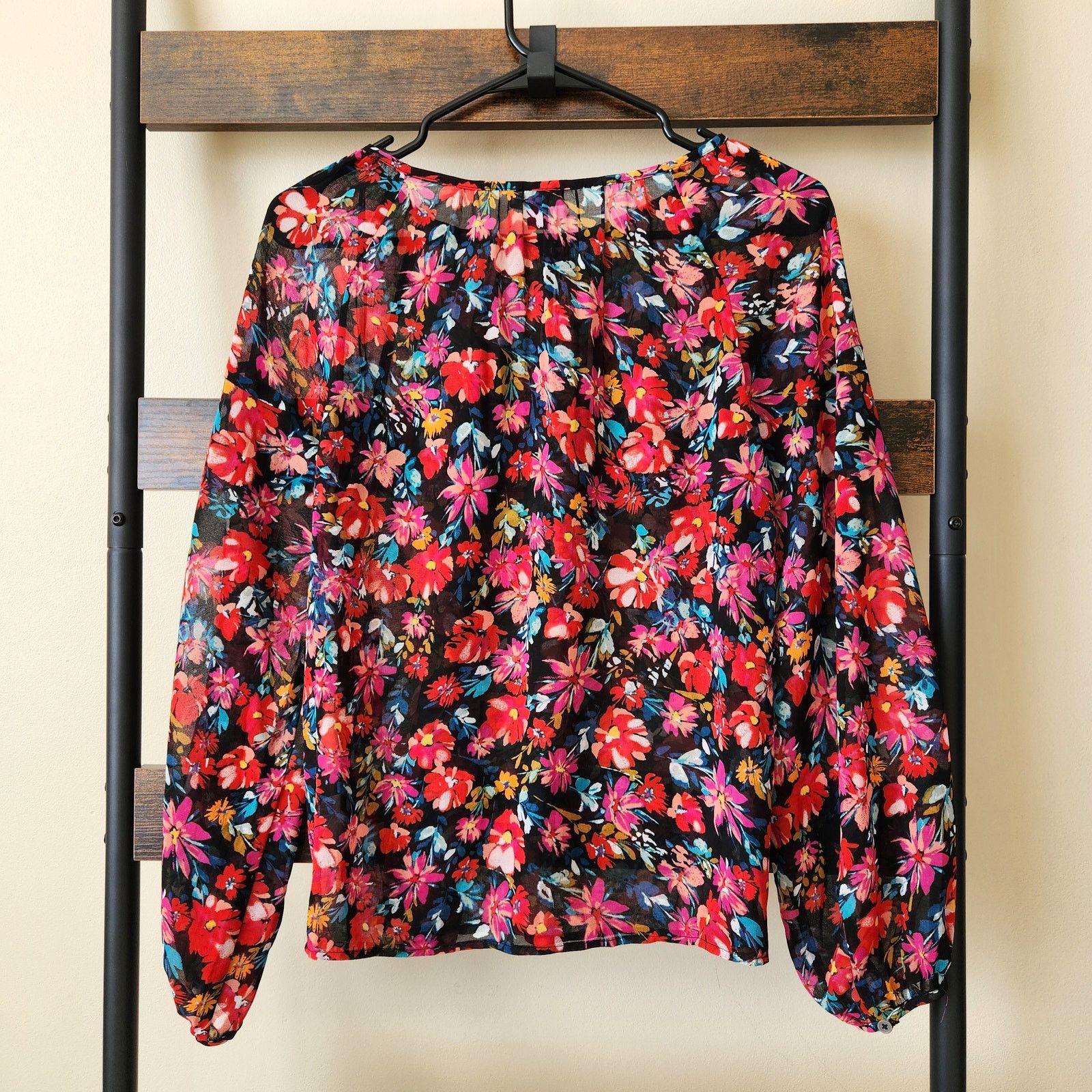 Vince Camuto Vince Camuto Women Peasant Boho Long Sleeve Blouse Size XS Size XS / US 0-2 / IT 36-38 - 7 Thumbnail