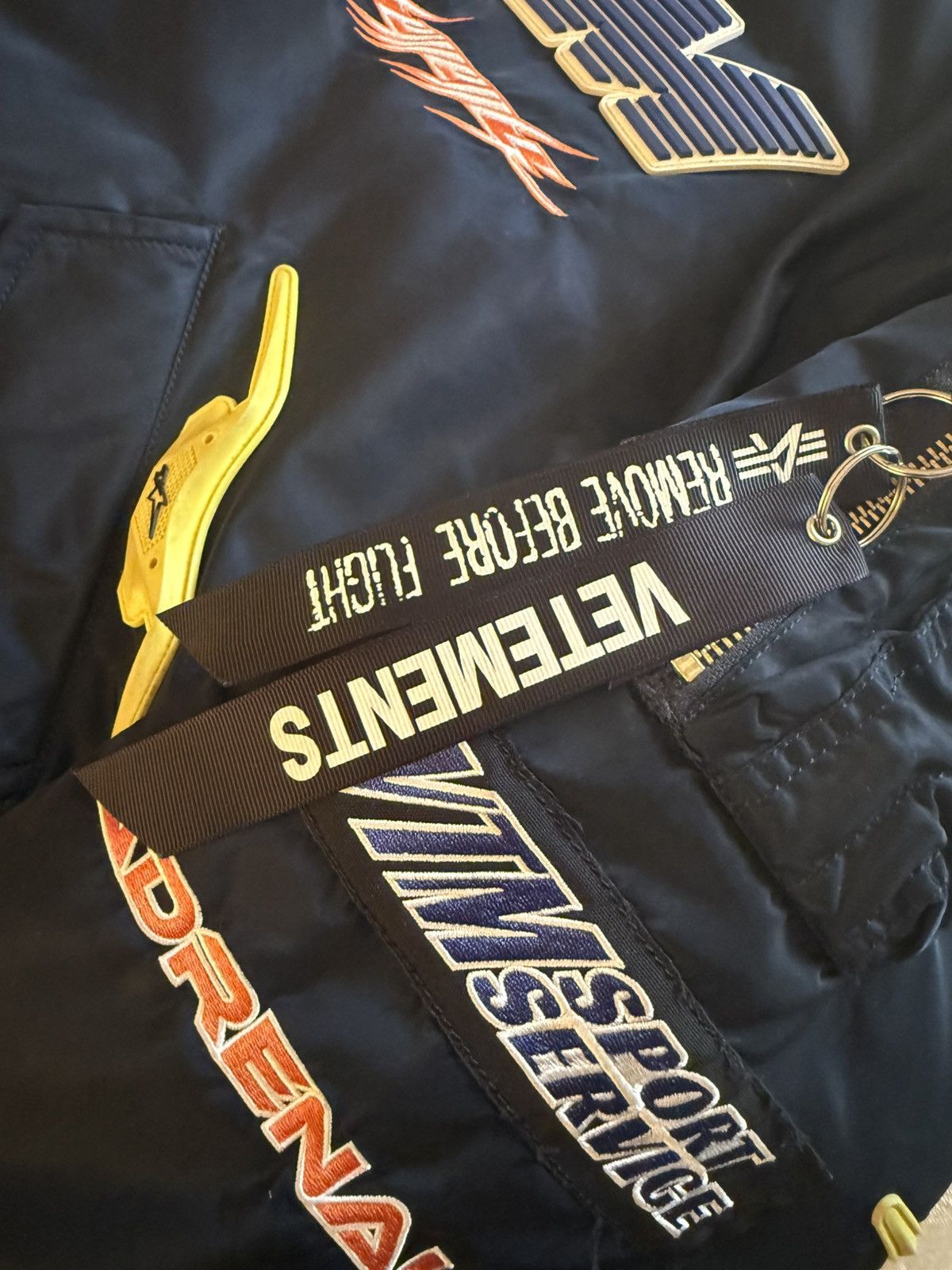 Alpha Industries × Vetements Vetements X Alpha Industries Racing Bomber Size US M / EU 48-50 / 2 - 3 Thumbnail