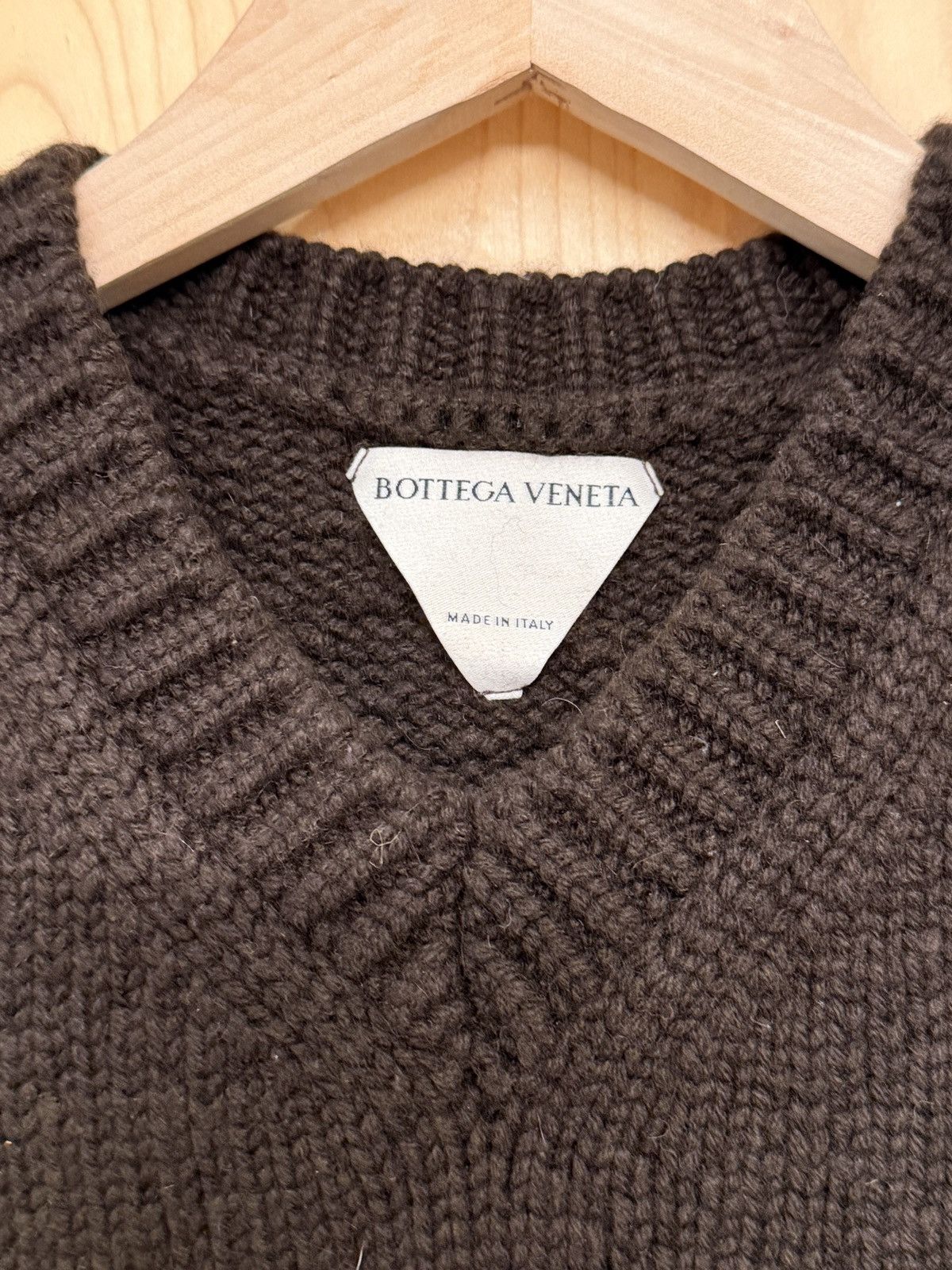 Bottega Veneta Bottega Veneta Cashmere Mens Brown Sleeveless Vest Size US S / EU 44-46 / 1 - 2 Thumbnail