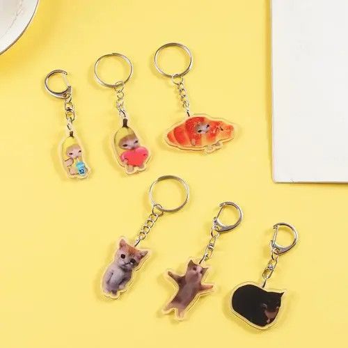 Japanese Brand × Vintage Happy Banana Cat Key Size ONE SIZE - 4 Thumbnail