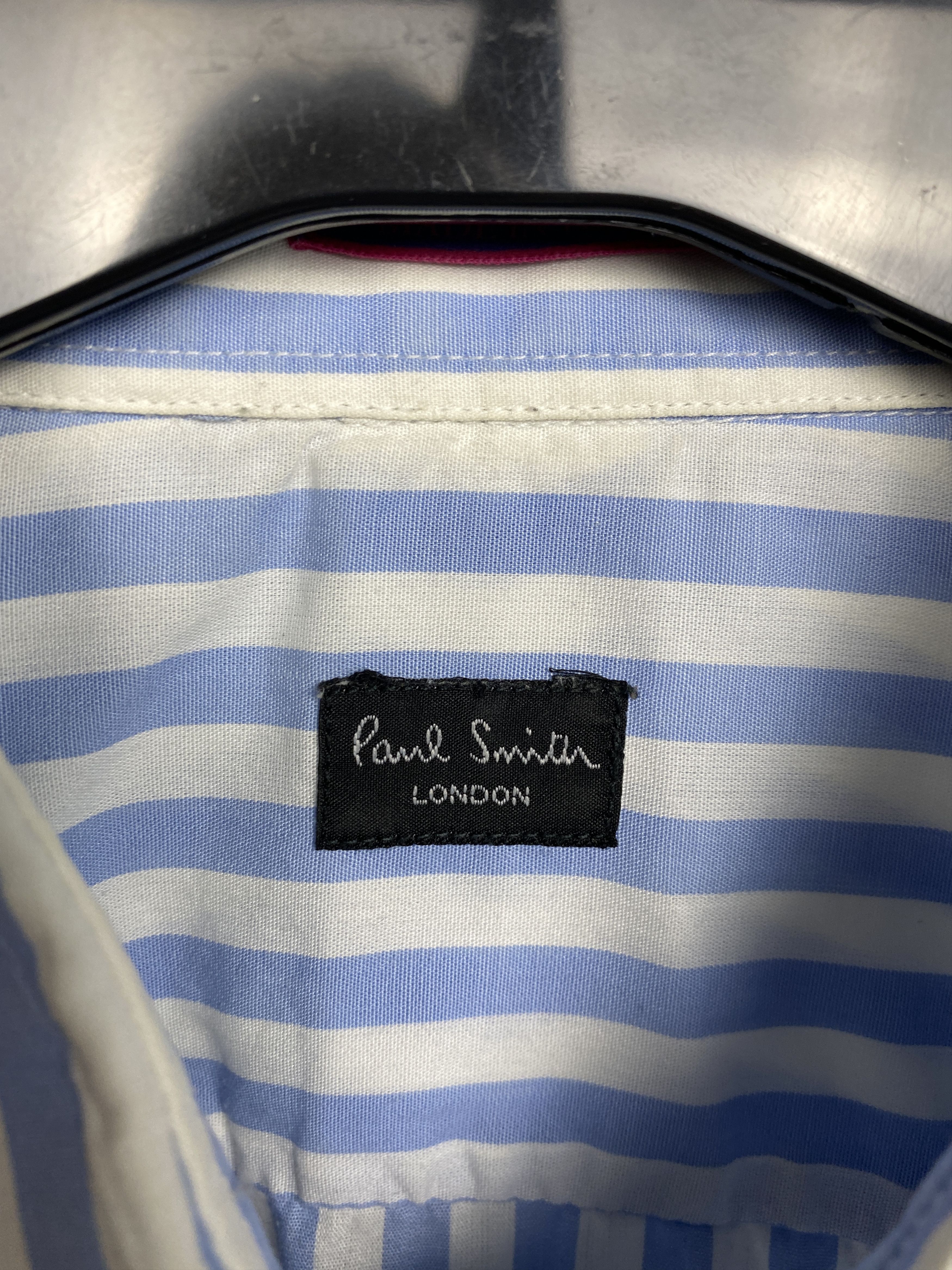 Paul Smith Paul Smith London Long Sleeve Striped Shirt on cufflinks Size US L / EU 52-54 / 3 - 3 Thumbnail