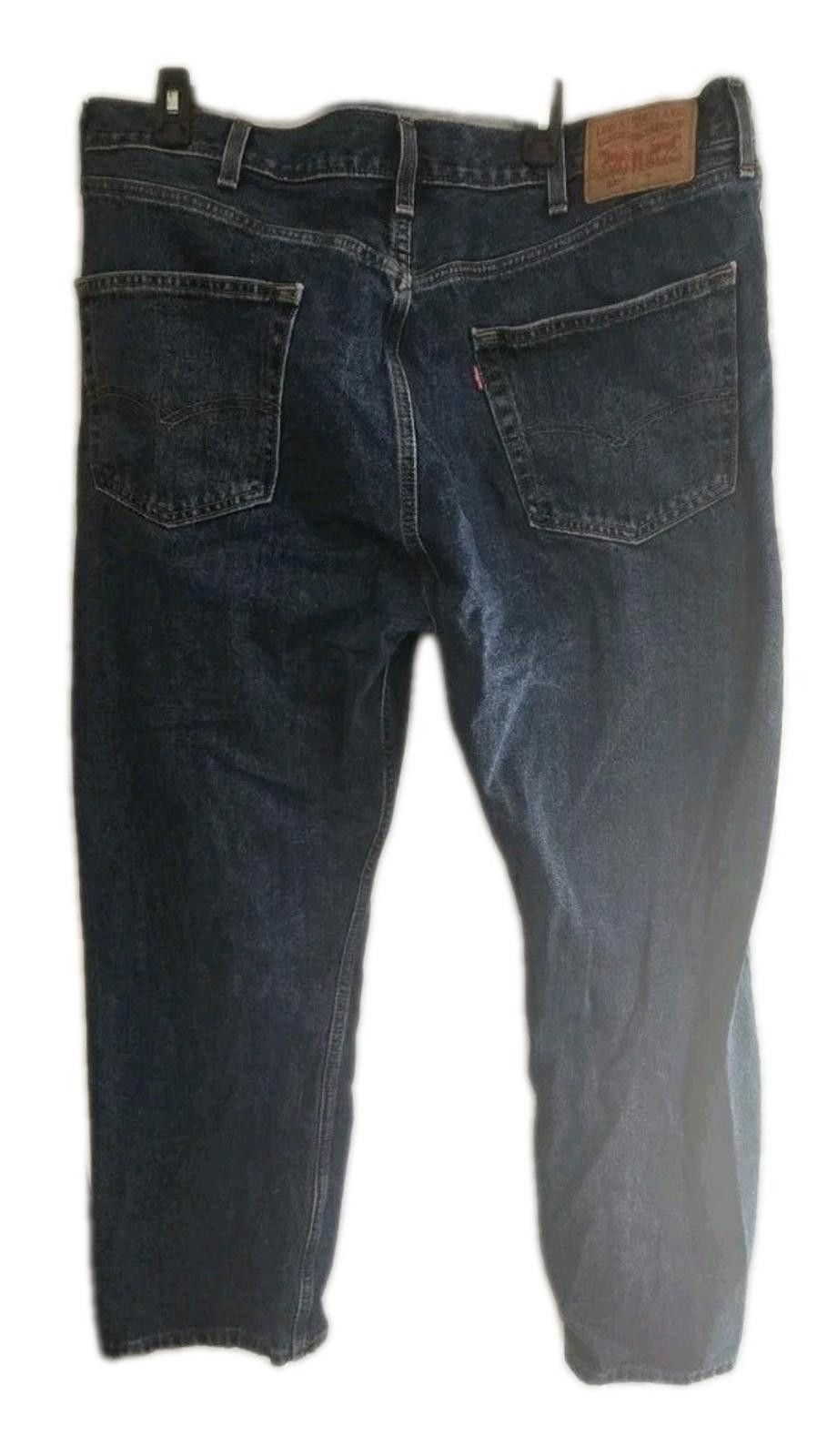 Levi's Levis 501 Original Fit Med Wash Denim Blue Jeans W40 x L30 Size US 40 / EU 56 - 2 Thumbnail