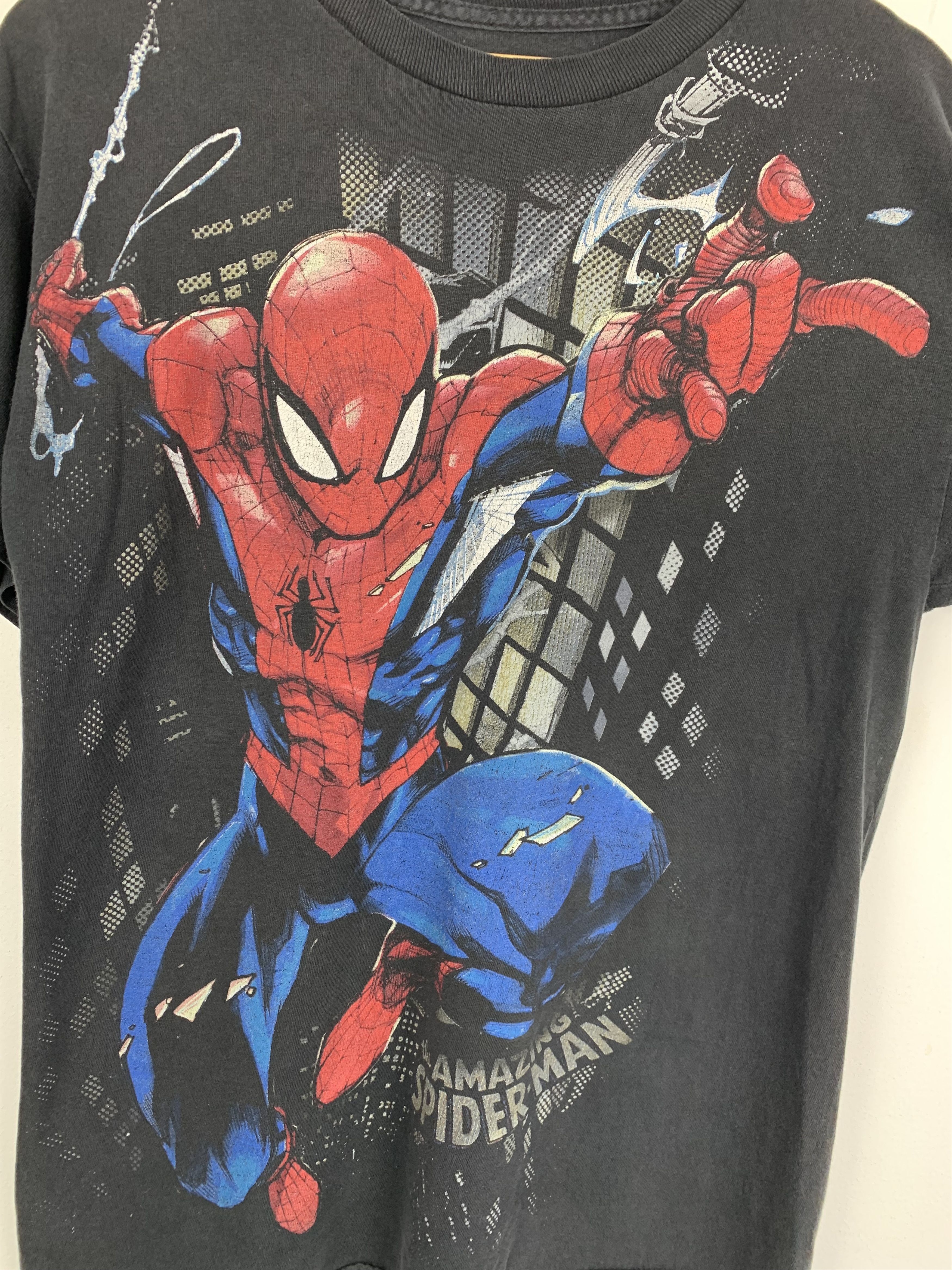 Marvel Comics × Vintage Vintage Spiderman Marvel Rap Tees Style TA0290 Size US M / EU 48-50 / 2 - 8 Thumbnail