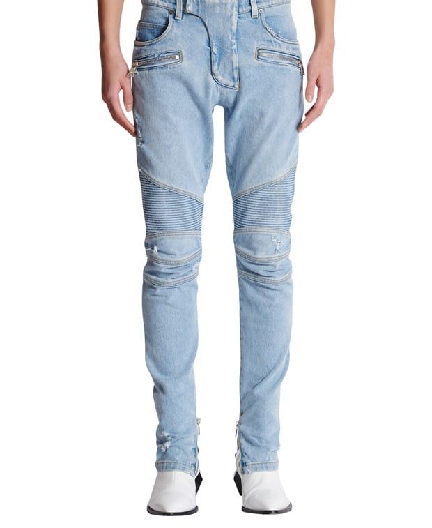 Balmain Straight leg jeans Size US 31 - 1 Thumbnail