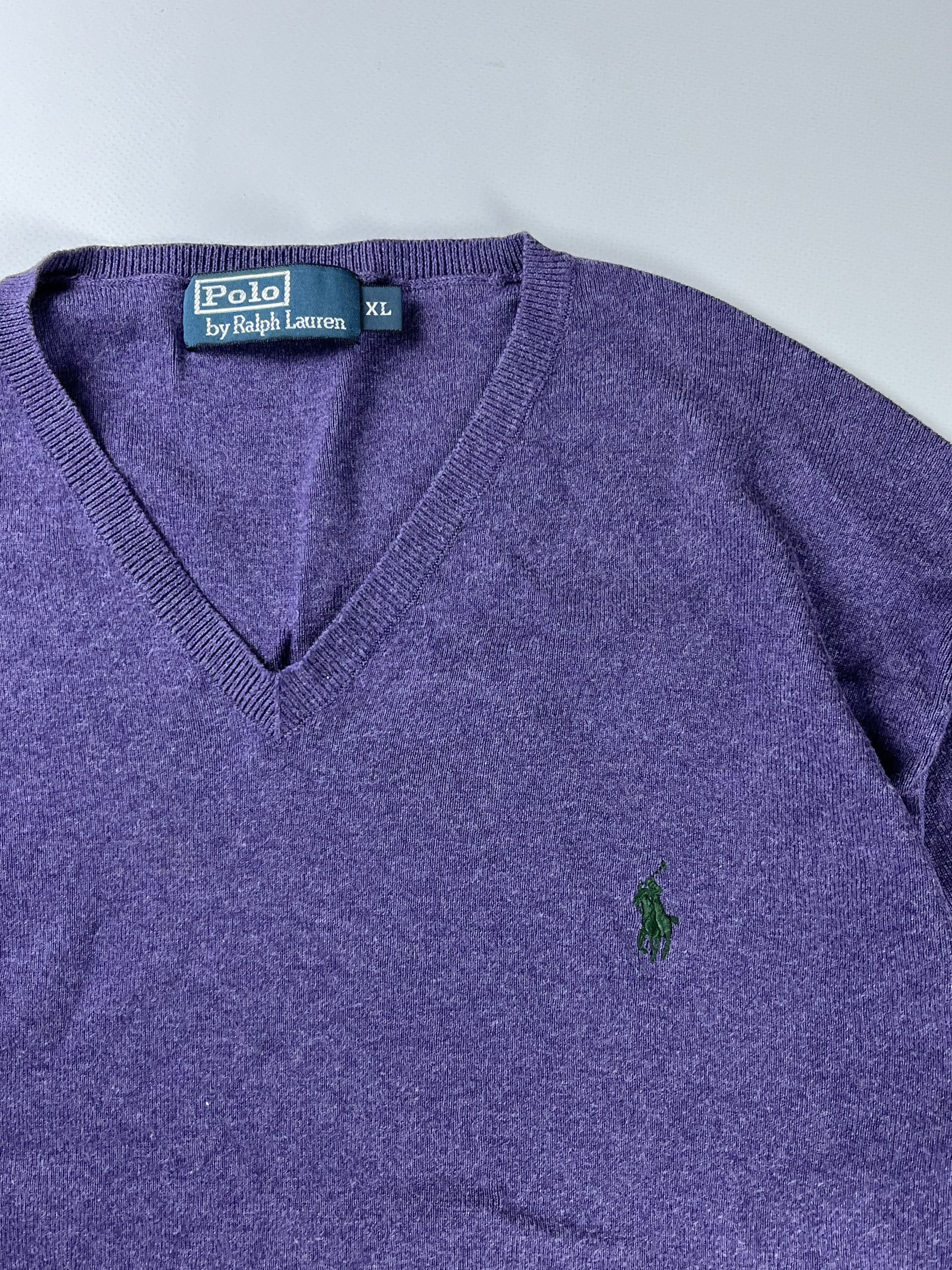 Polo Ralph Lauren × Ralph Lauren Vintage Polo Ralph Lauren Wool Sweater Size US XL / EU 56 / 4 - 2 Thumbnail