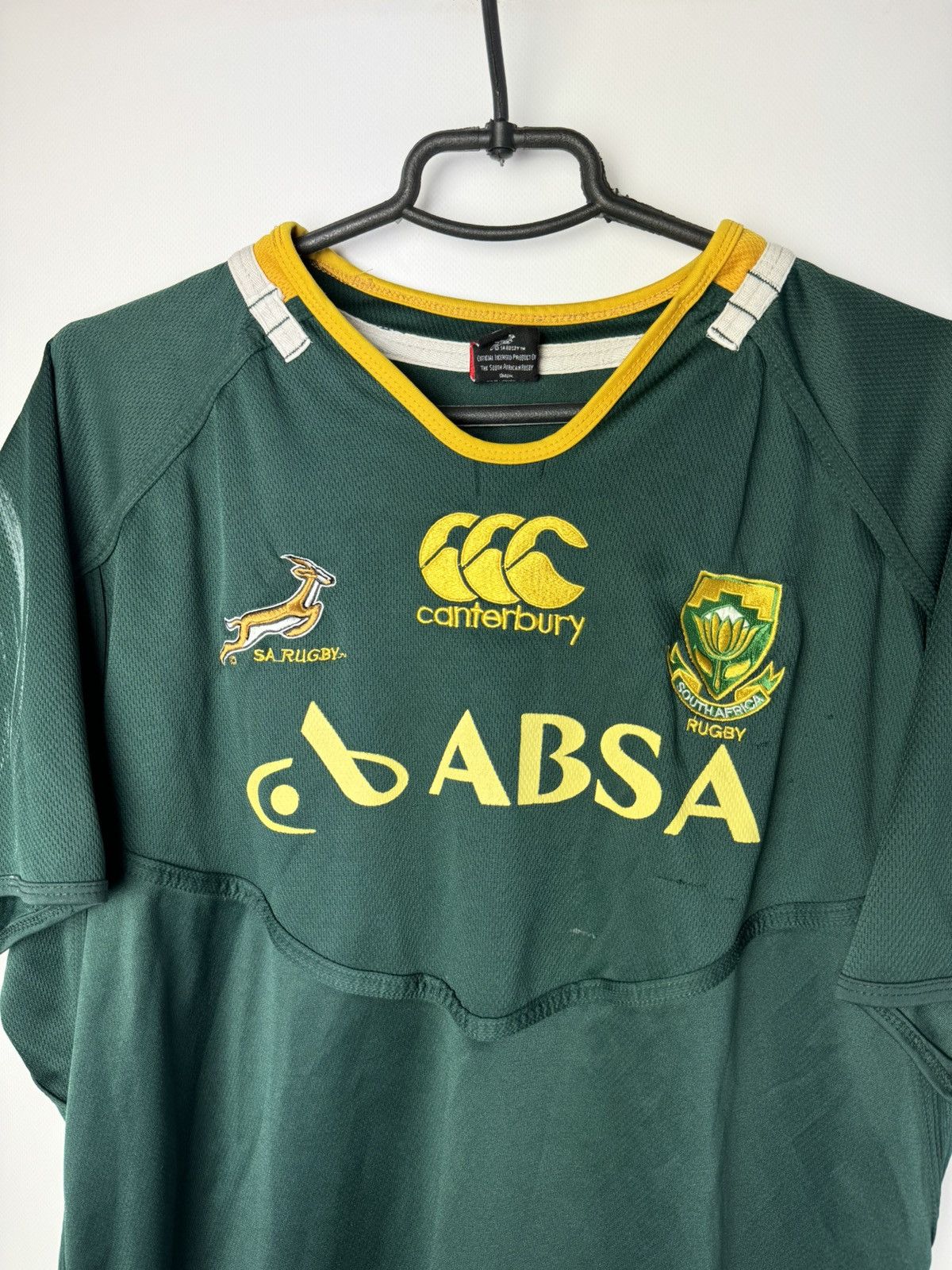 Canterbury of New Zealand South Africa Rugby World Cup 2011 Shirt Jersey Canterbury Size US L / EU 52-54 / 3 - 3 Thumbnail