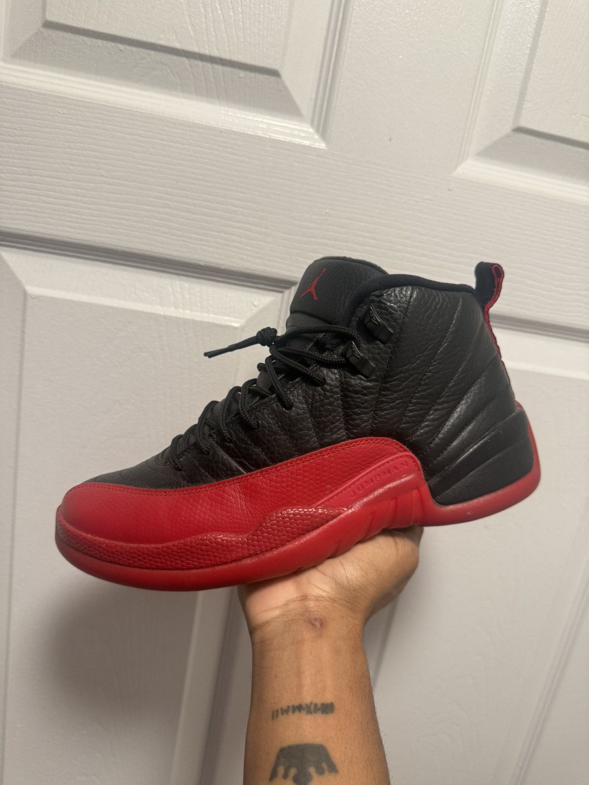 Jordan Brand Jordan 12 flu game 12s 🤒🤧 size 9 good condiiton Size US 9 / EU 42 - 1 Thumbnail